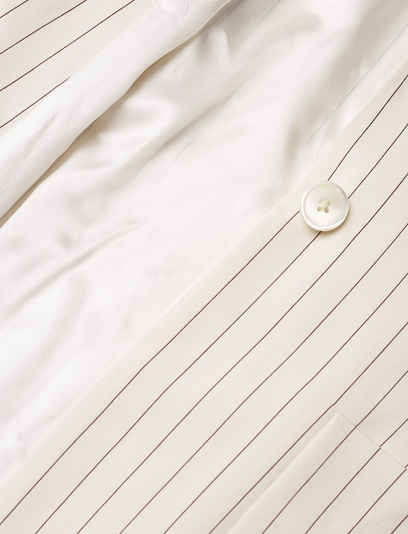 GANT - D2. PINSTRIPE BELTED BLAZER - blazere med bælte - linen - 4