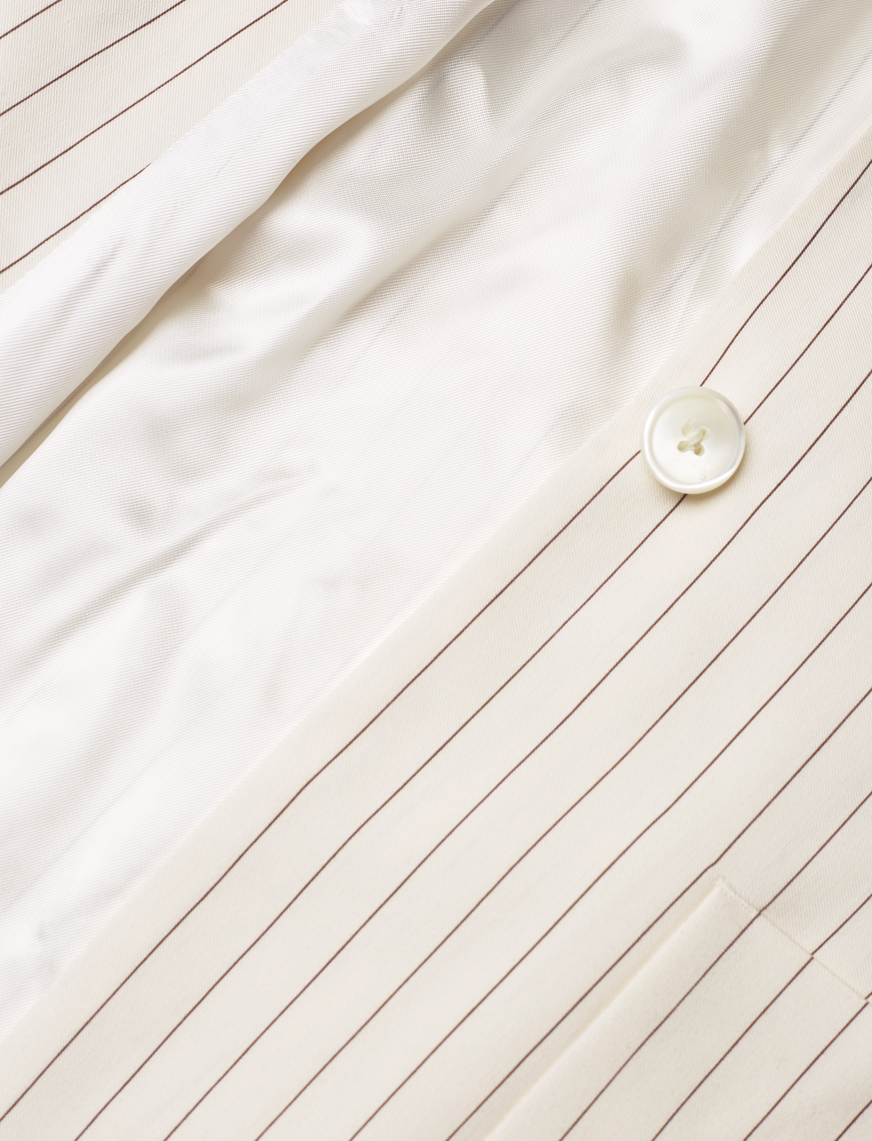 Gant - D2. PINSTRIPE BELTED BLAZER - blazere med belte - linen - 4