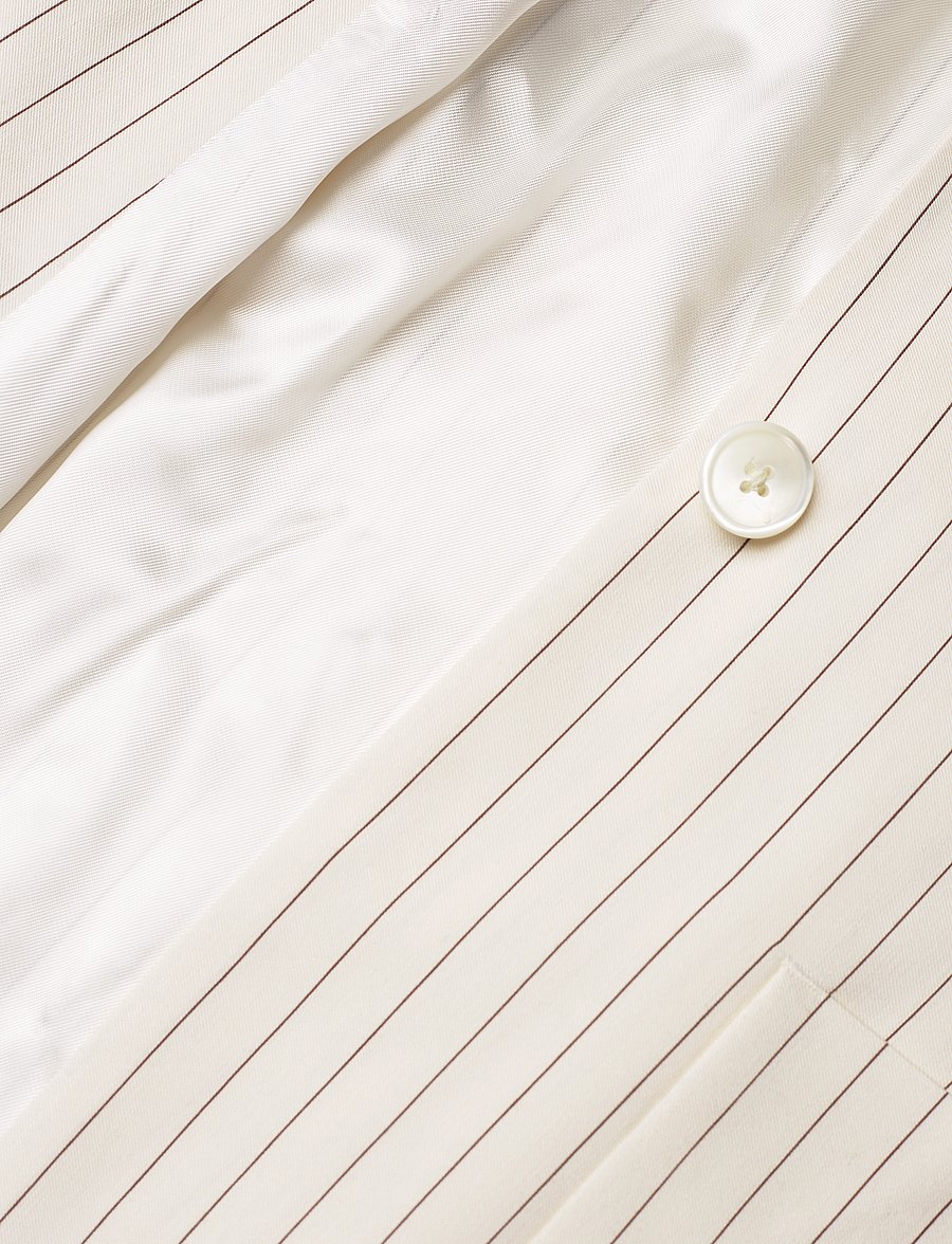 Gant - D2. PINSTRIPE BELTED BLAZER - kavajer med skärp - linen - 4