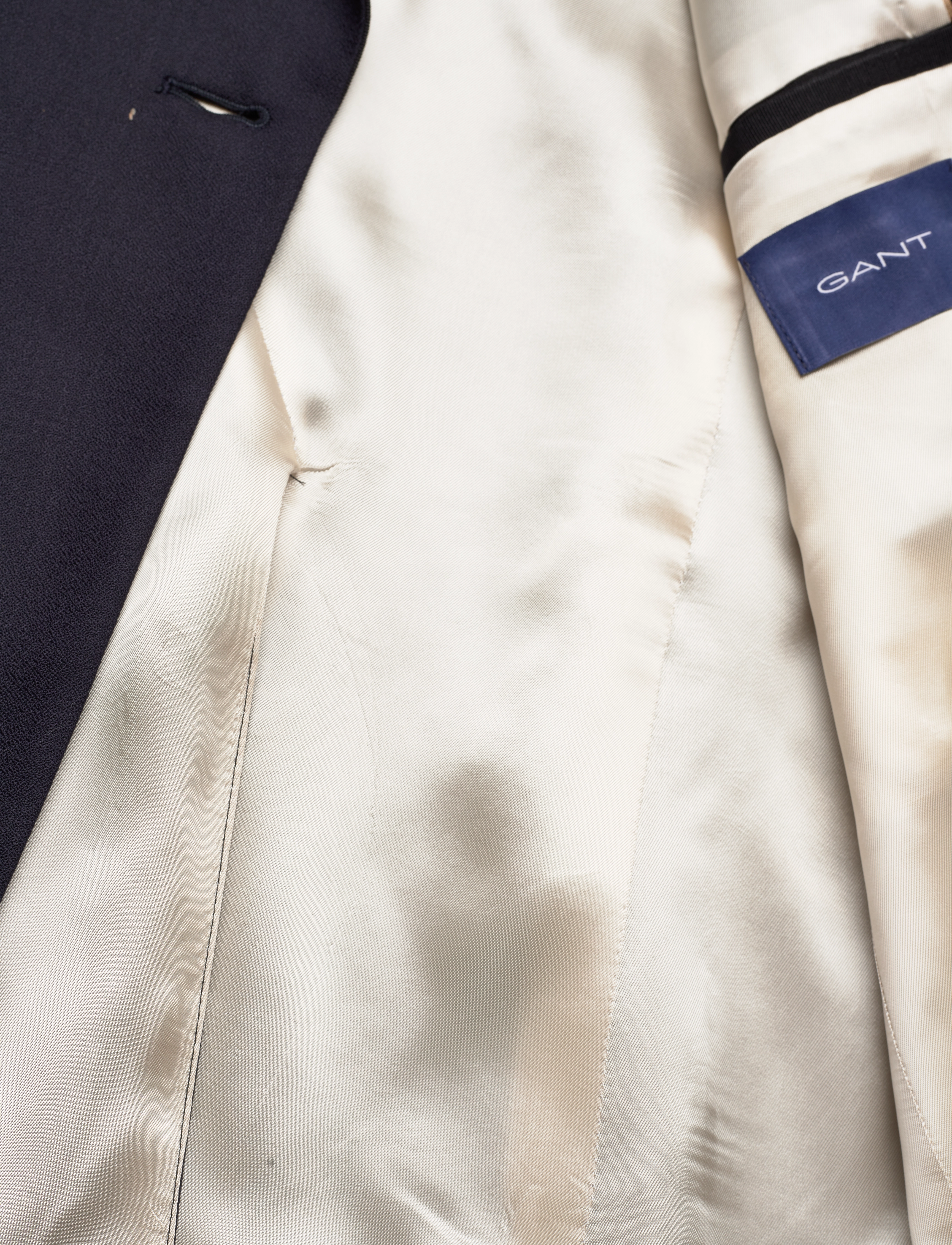 GANT - D2. SLIM TUXEDO BLAZER - evening blue - 4