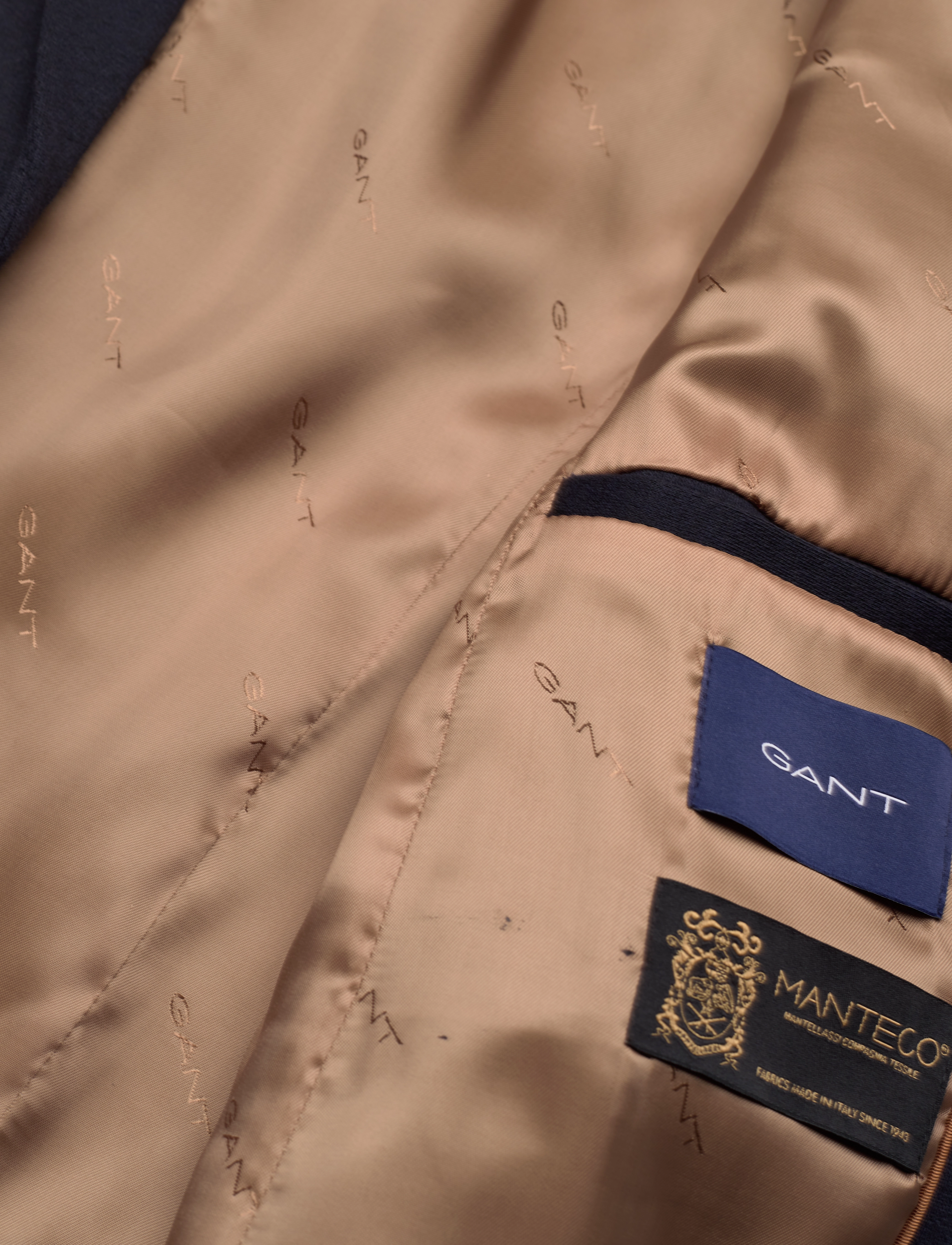 GANT - D1. JERSEY BLAZER - evening blue - 4