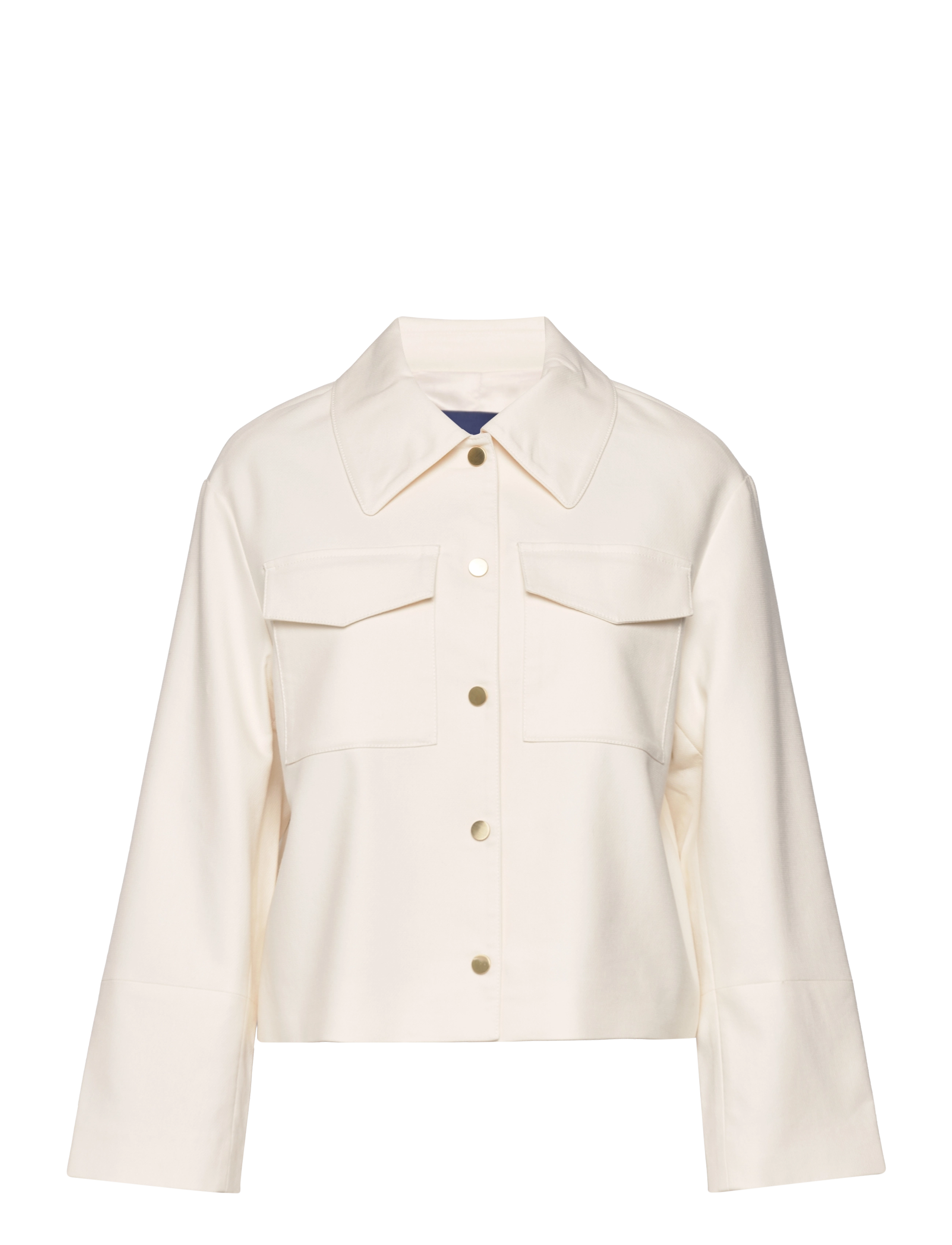 GANT - D2. CROPPED BLAZER JACKET - cream - 0