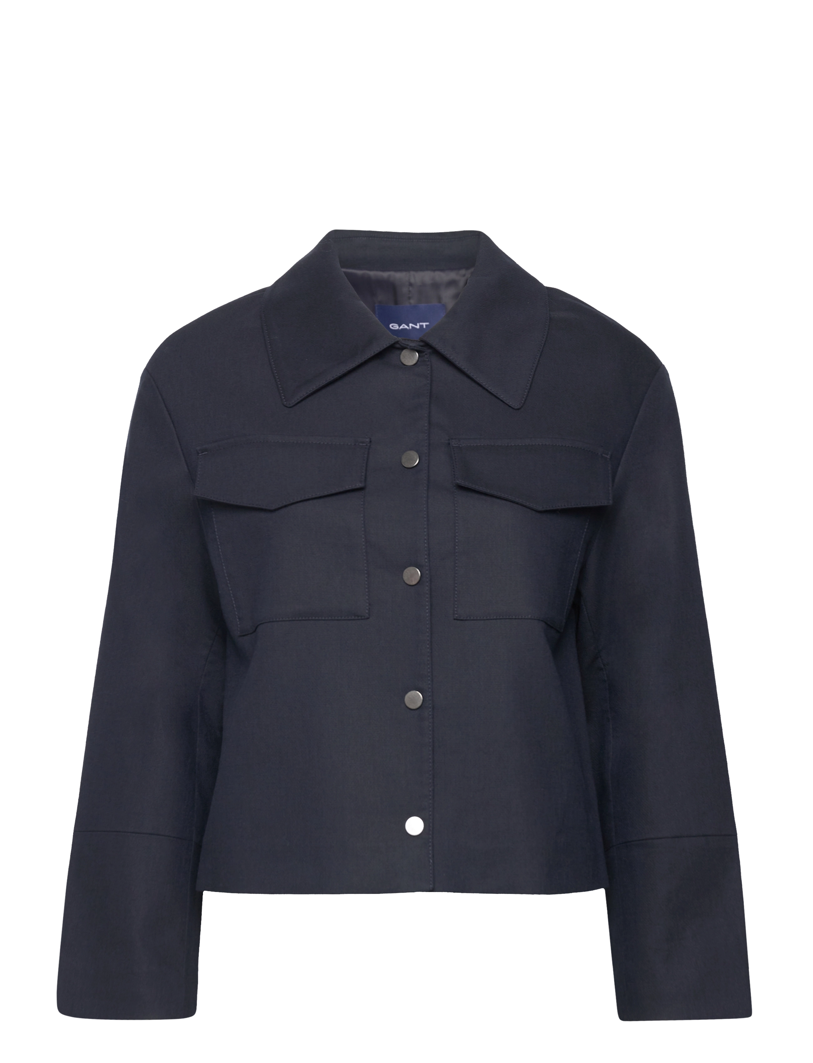 GANT - D2. CROPPED BLAZER JACKET - evening blue - 0