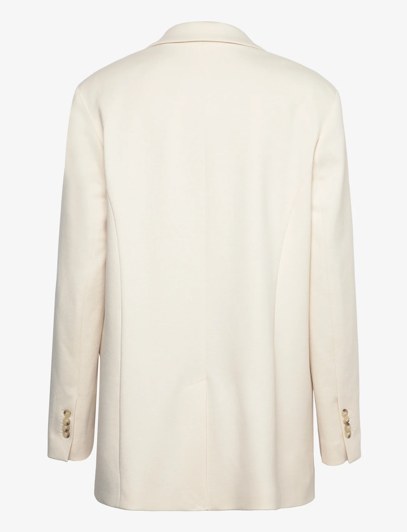 GANT - REG JERSEY BLAZER - ballīšu apģērbs par outlet cenām - cream - 1