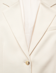 GANT - REG JERSEY BLAZER - ballīšu apģērbs par outlet cenām - cream - 2