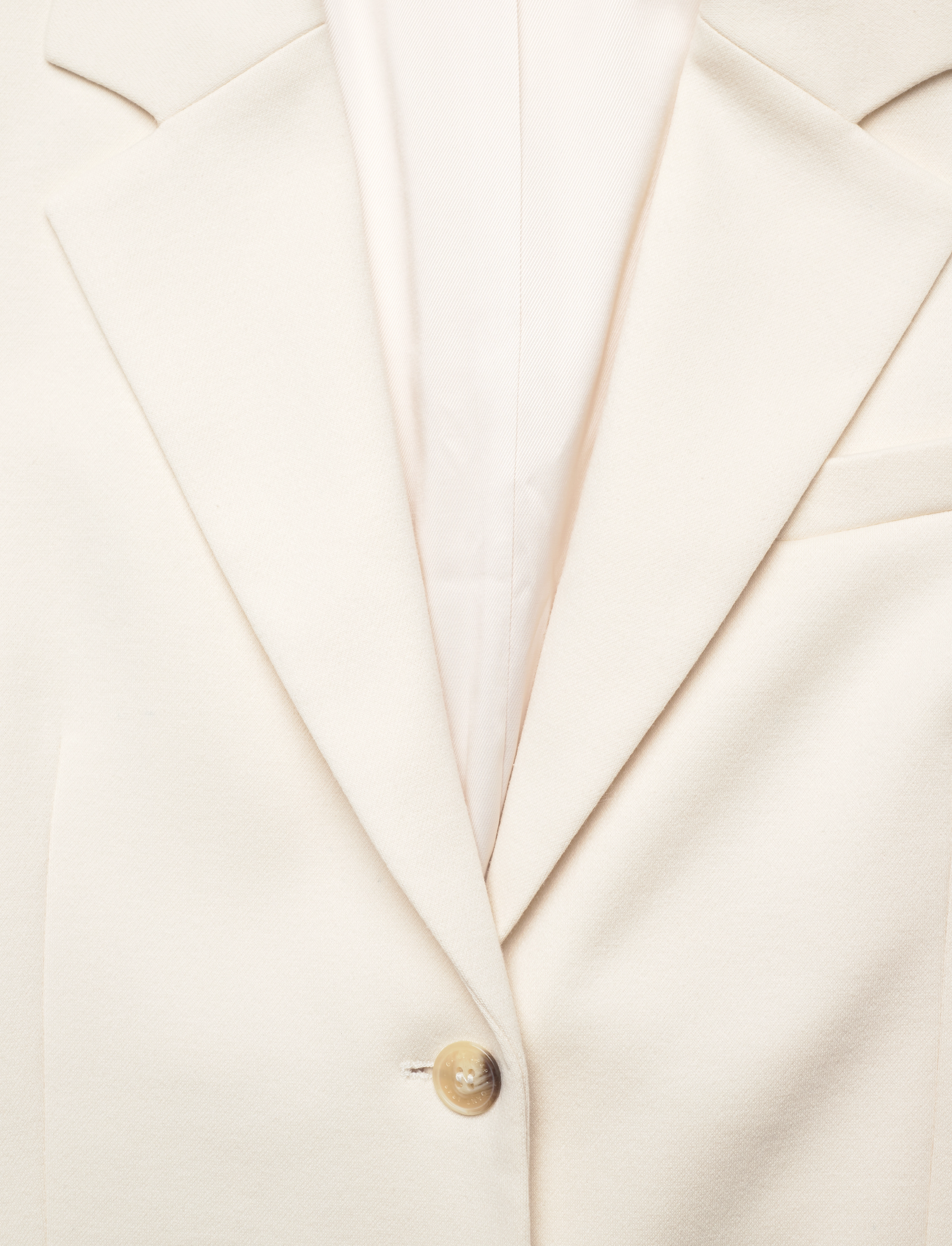 GANT - REG JERSEY BLAZER - cream - 2
