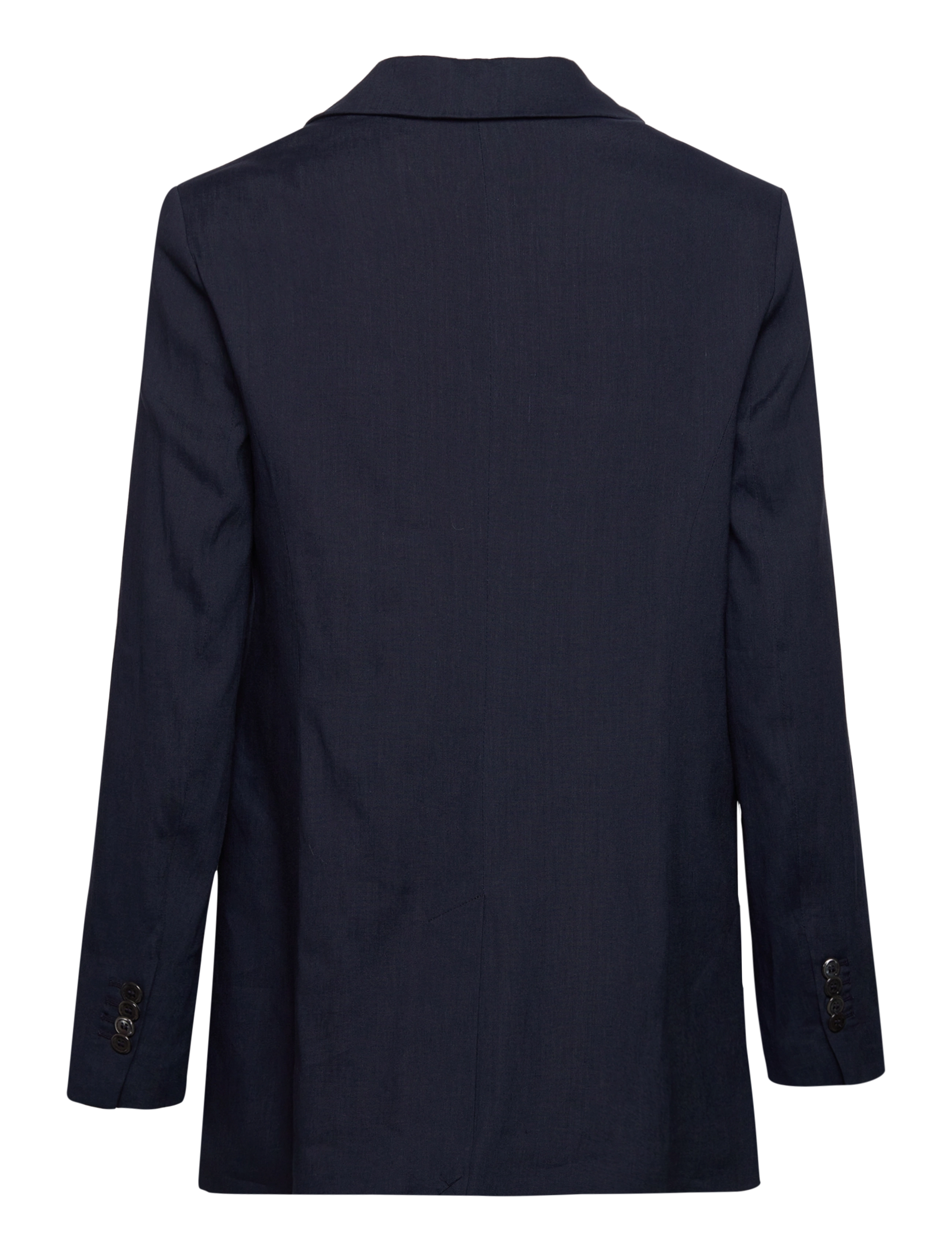 GANT - REG STRETCH LINEN BLAZER - evening blue - 1
