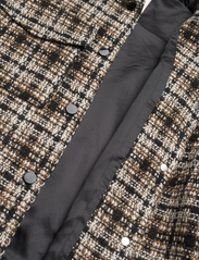 GANT - CHECKED TWEED BLAZER JACKET - feestelijke kleding voor outlet-prijzen - warm khaki - 3