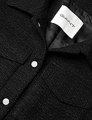 GANT - TWEED BLAZER JACKET - ballīšu apģērbs par outlet cenām - ebony black - 2