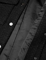GANT - TWEED BLAZER JACKET - festkläder till outletpriser - ebony black - 3