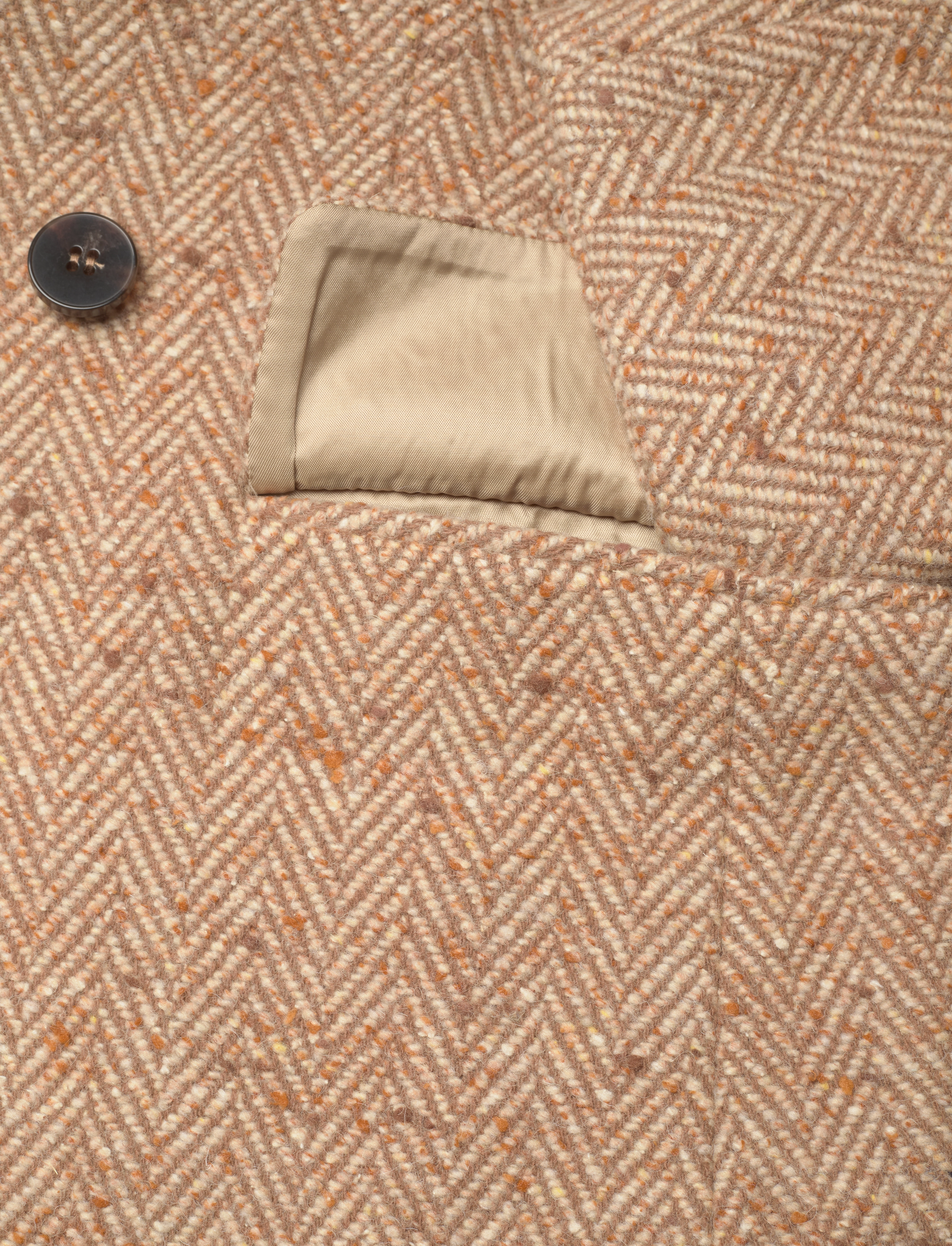 GANT - REGULAR HERRINGBONE BLAZER - roasted walnut - 3