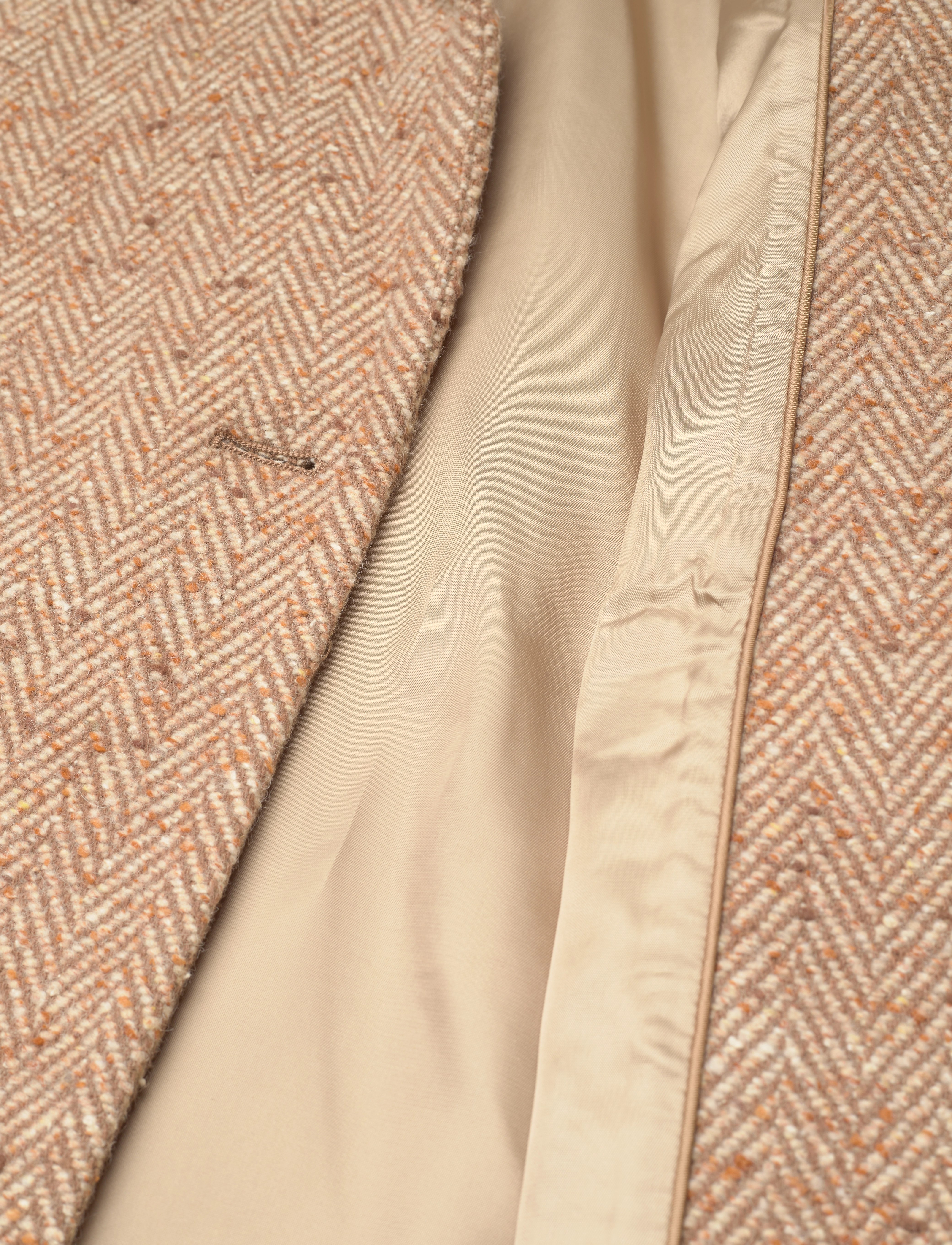 GANT - REGULAR HERRINGBONE BLAZER - roasted walnut - 4