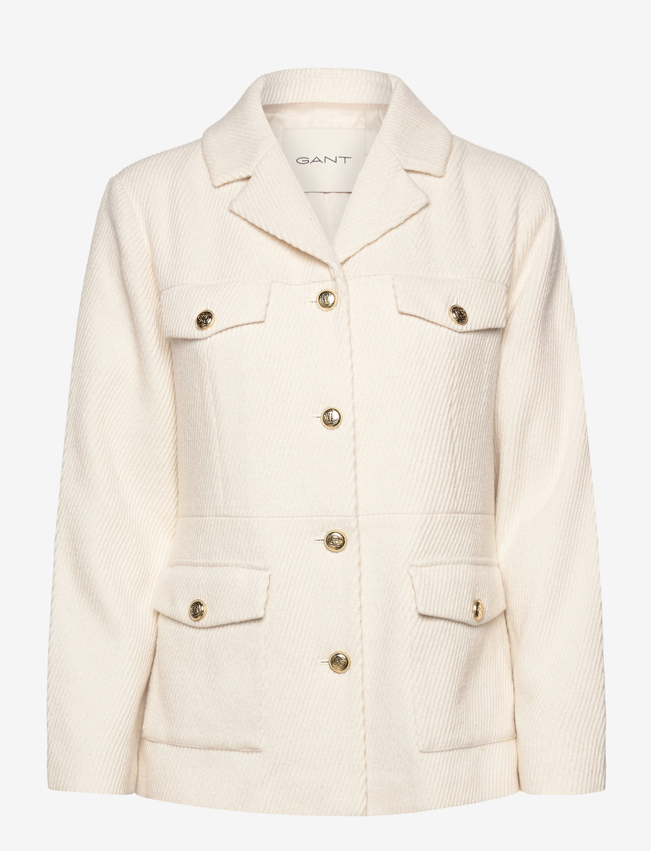 GANT - SLIM TEXTURE BLAZER JACKET - linen - 0