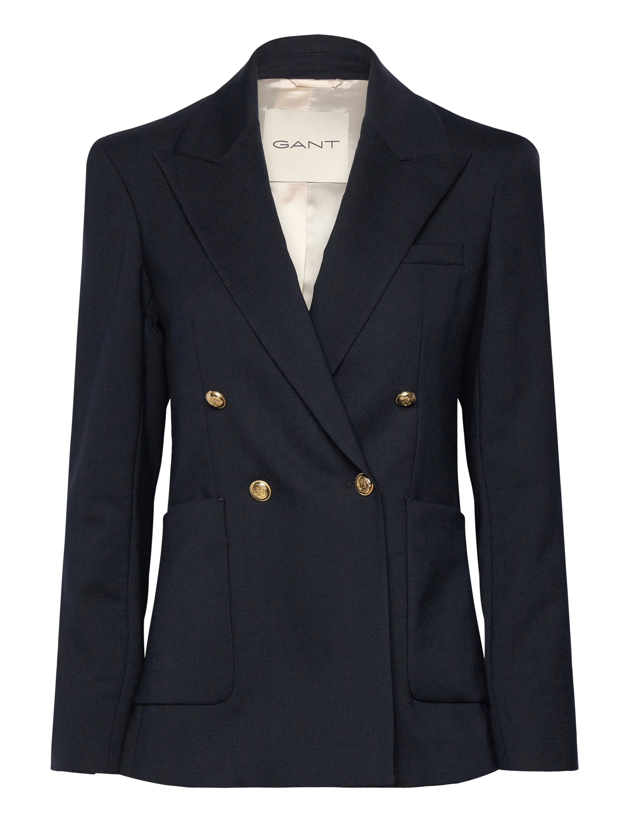 GANT Slim Club Blazer Navy - 44 - Damen