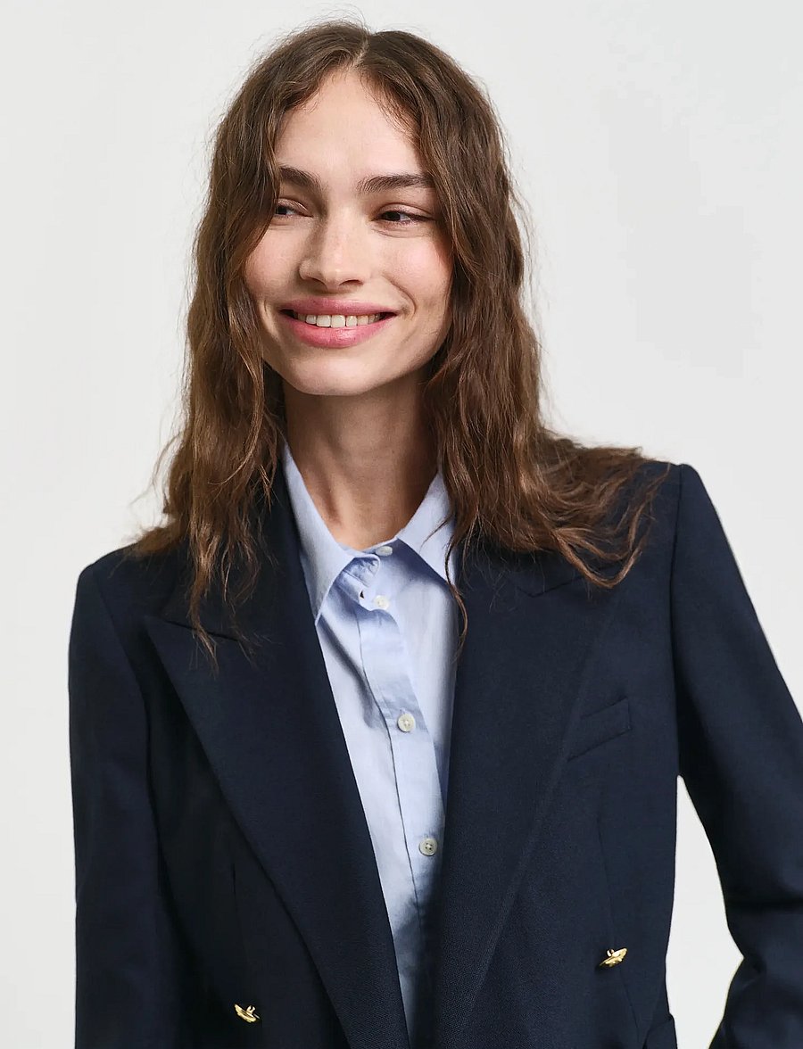 Gant - SLIM CLUB BLAZER - evening blue - 4