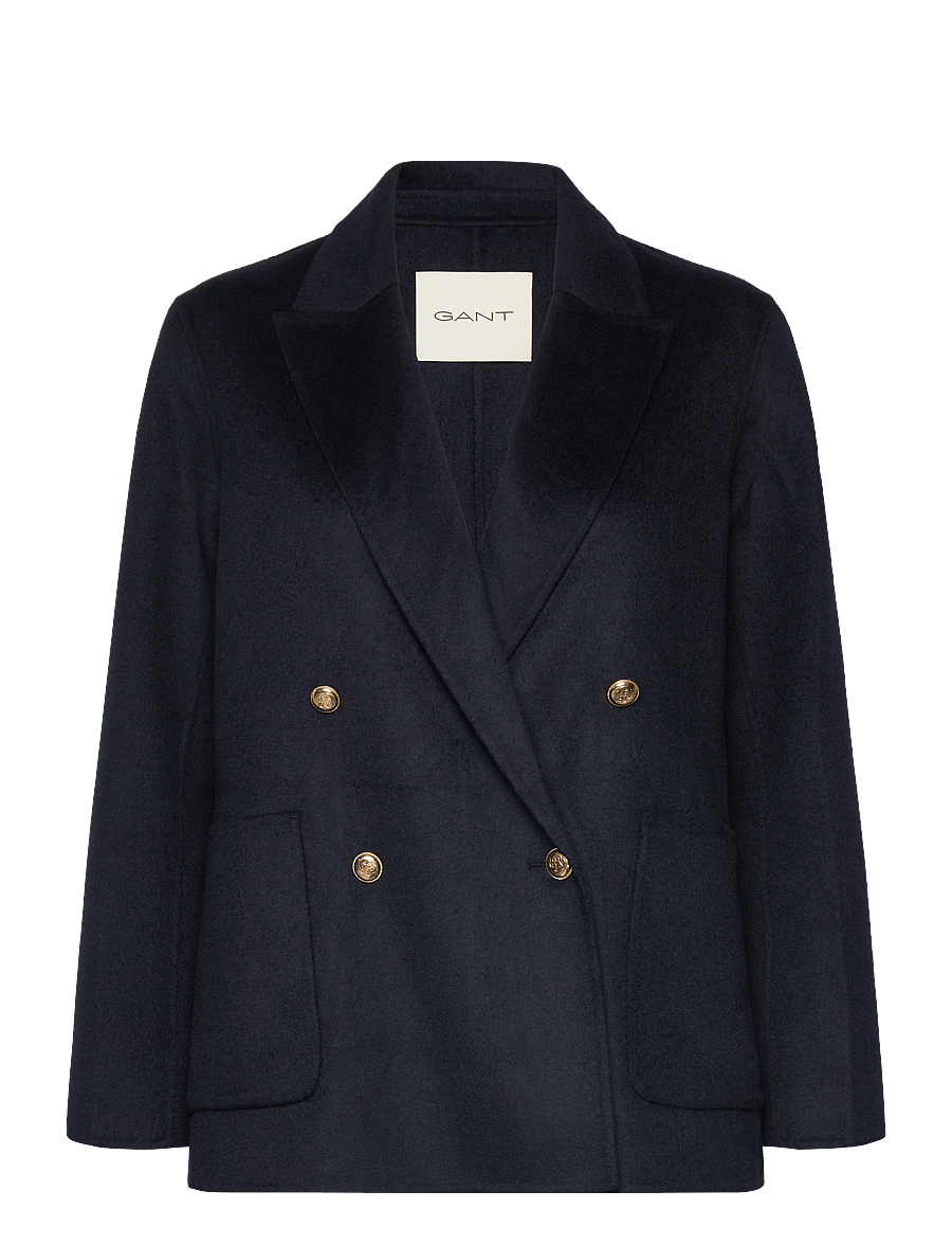 Gant - HANDSTITCHED CLUB BLAZER - zweireihige blazer - evening blue - 1