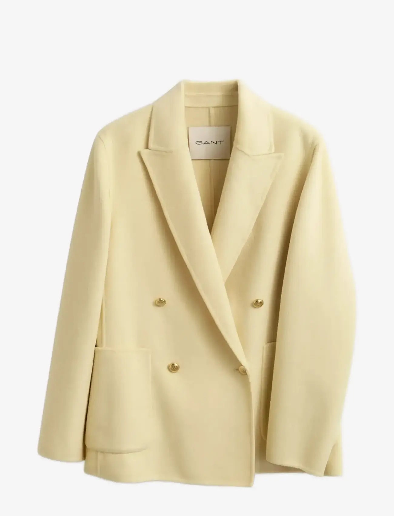 GANT - HANDSTITCHED CLUB BLAZER - kahes joones nööpidega bleiserid - vanilla yellow - 1