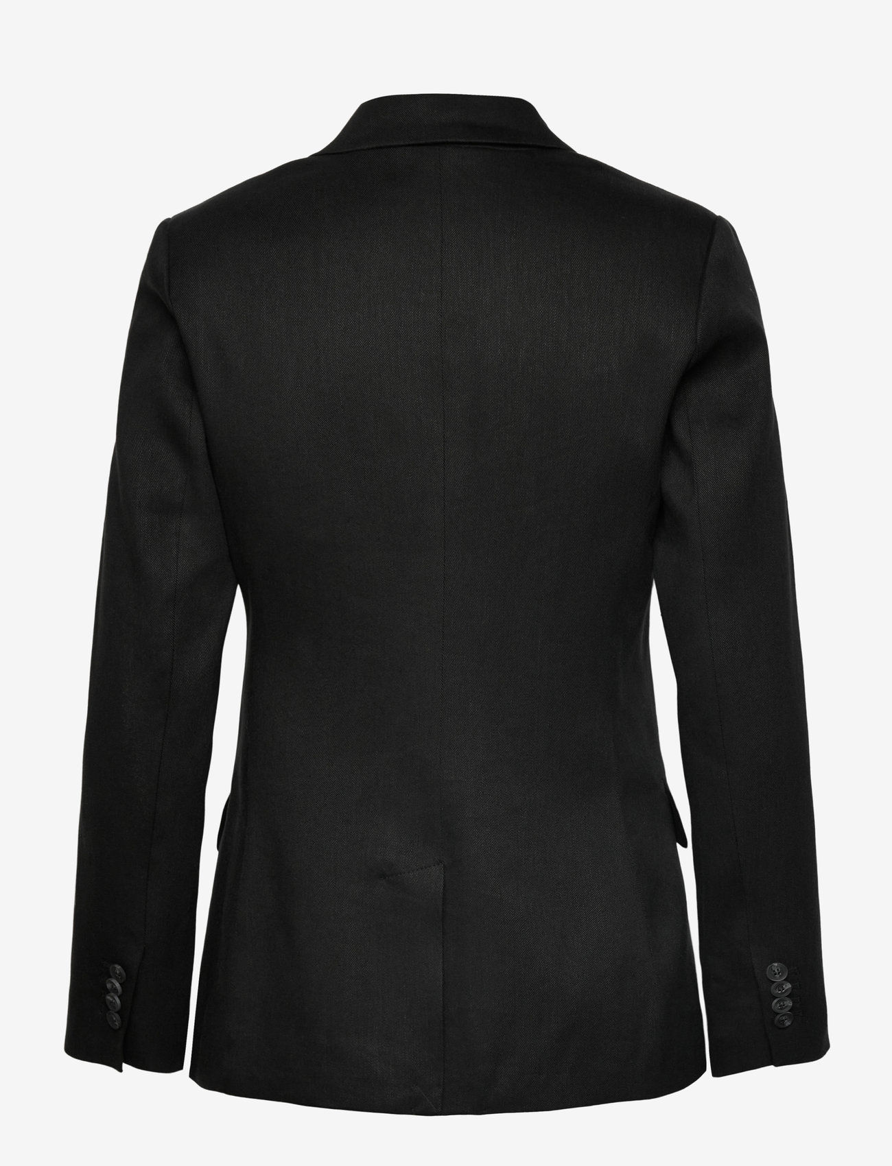 GANT - SLIM STRETCH LINEN BLAZER - black - 1