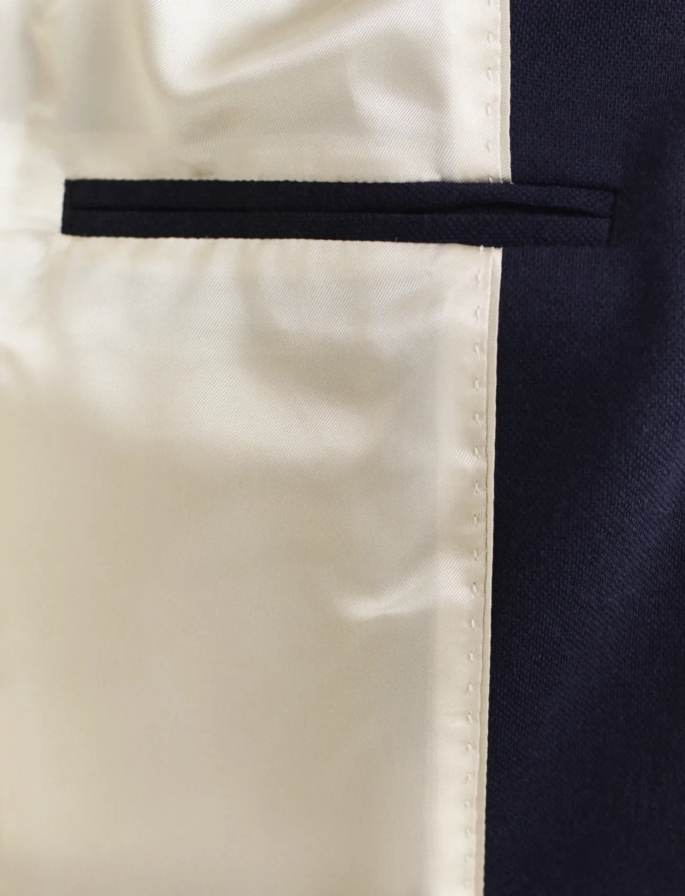 Gant - SLIM PIQUE BLAZER - single breasted blazers - evening blue - 5