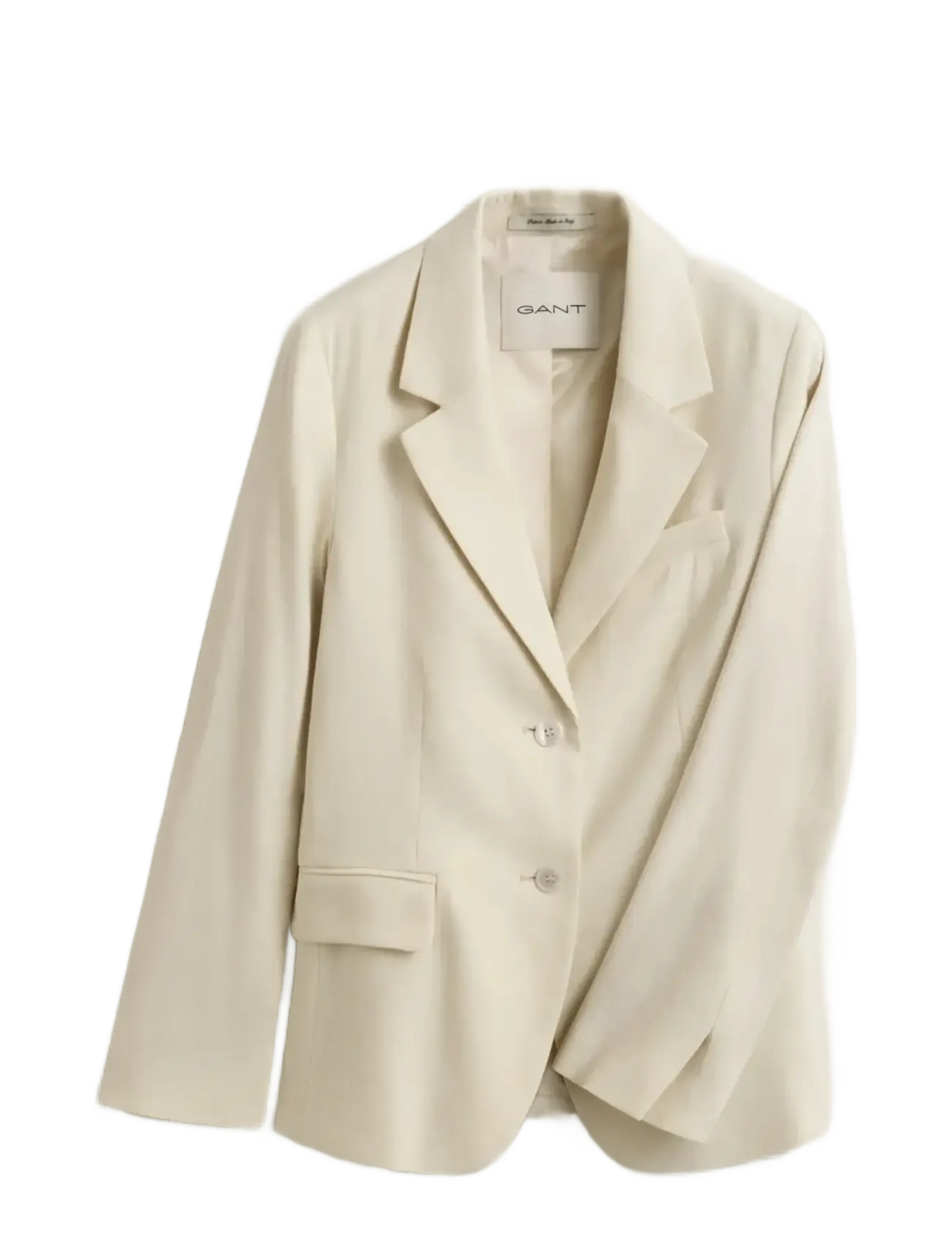 GANT Slim Linen Stretch Blazer Beige - 36 - Damen