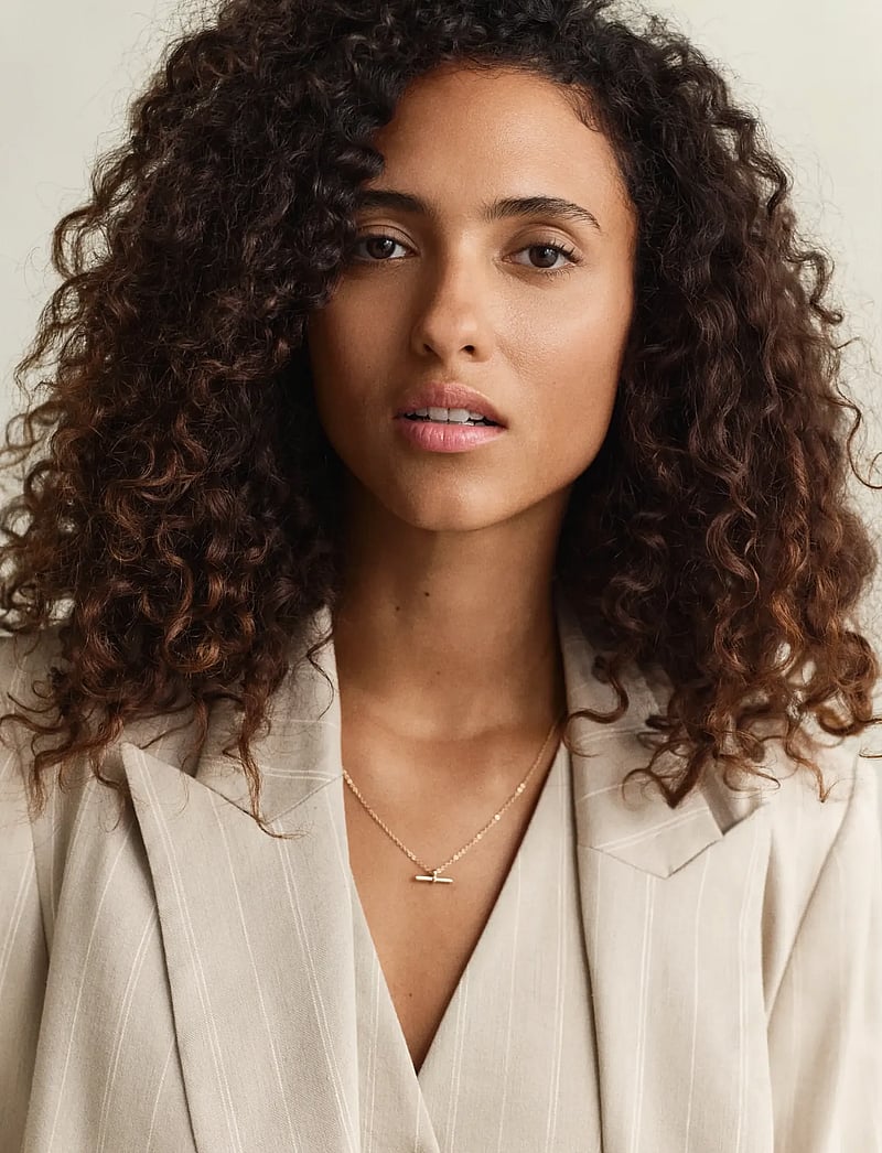 GANT - DB PINSTRIPE LINEN BLEND BLAZER - dobbeltradede blazere - oat beige - 3