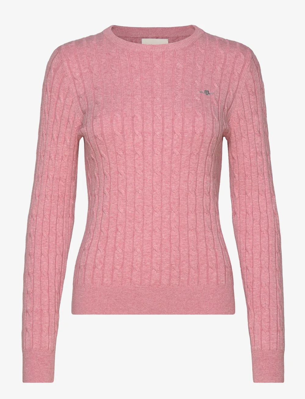 Gant stretch cotton sales cable crew sweater