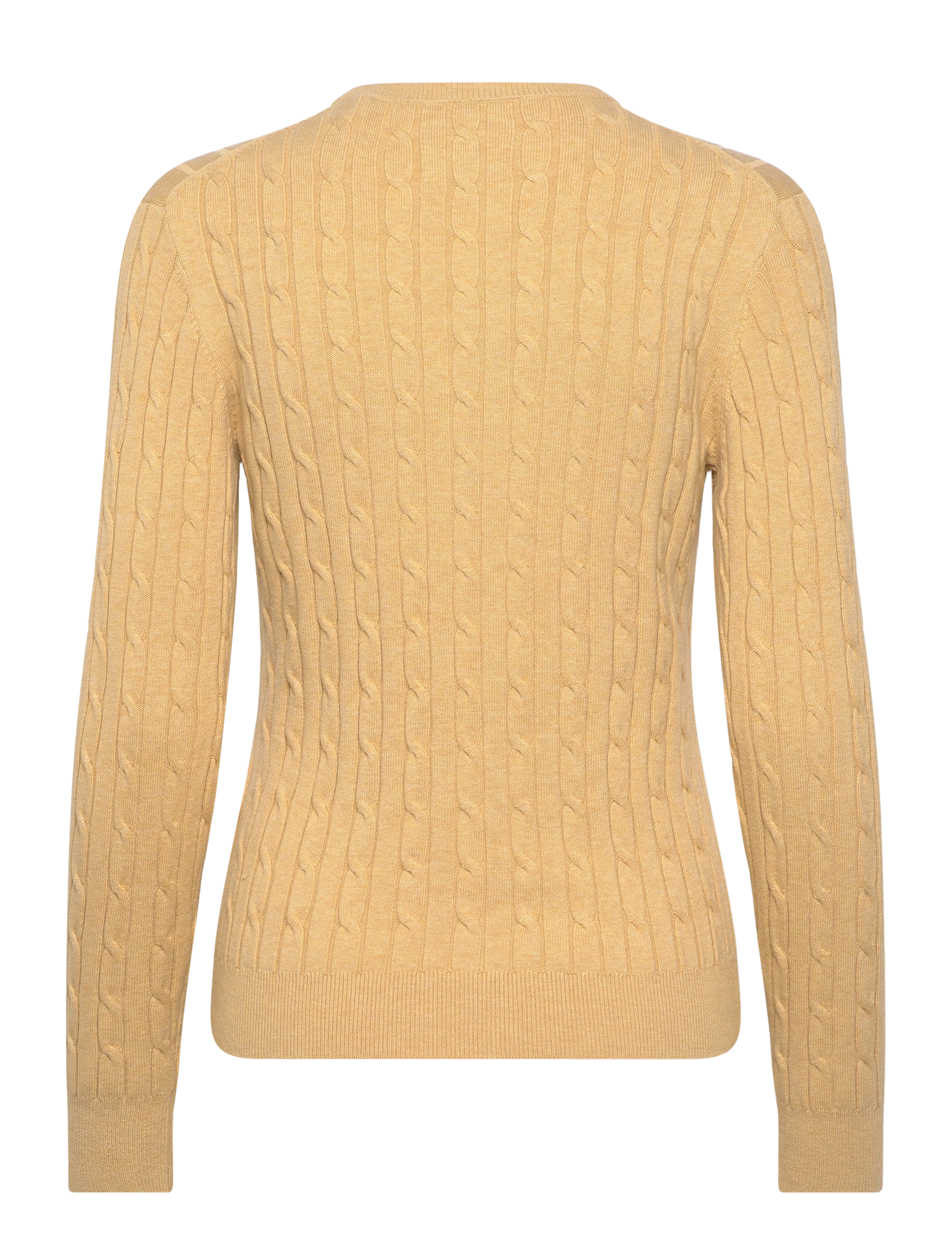 Gant - Classic Cable Knit Sweater - džemprid - burnt wheat - 2