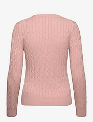 GANT - STRETCH COTTON CABLE C-NECK - pullover - dusty rose - 1