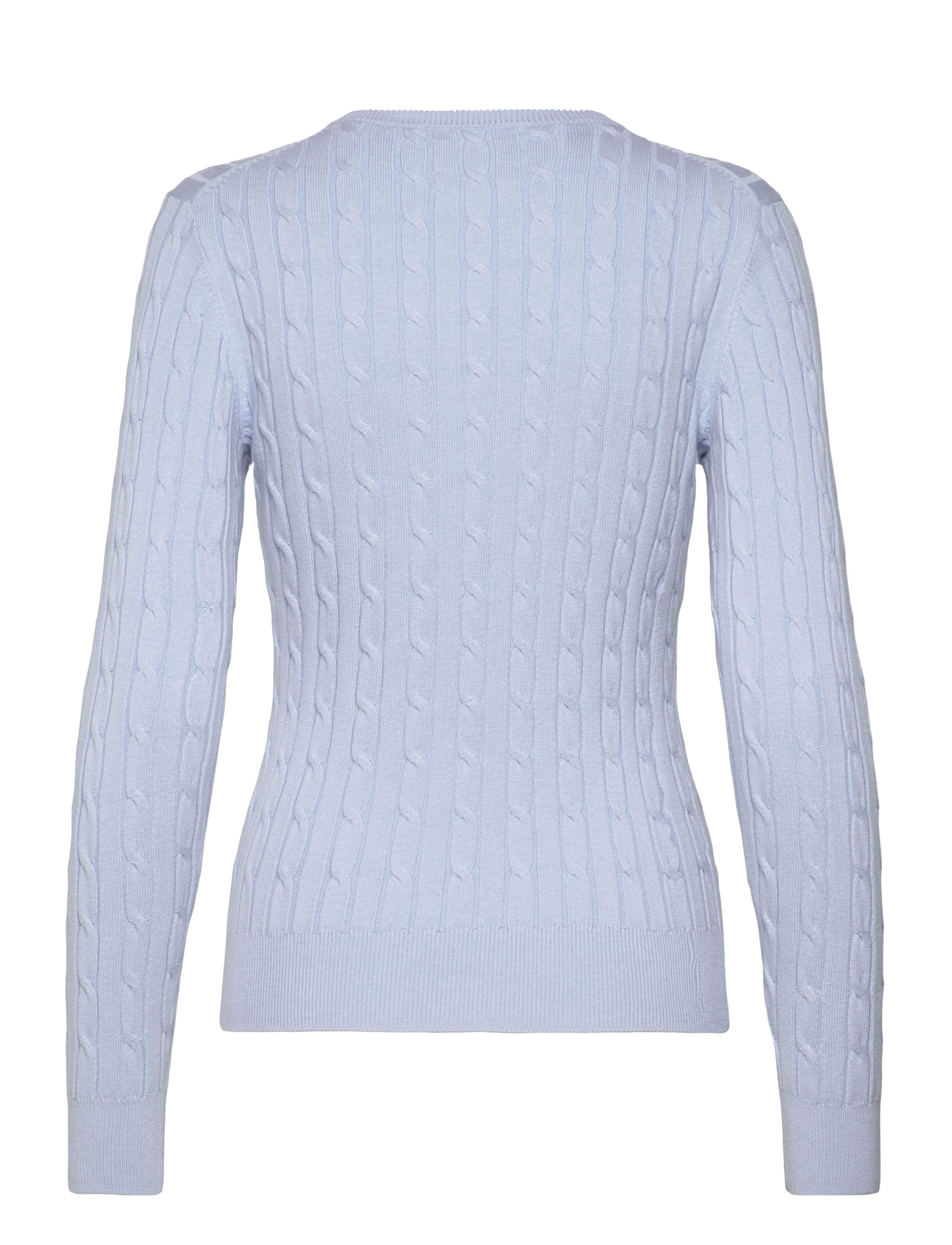 Gant - Classic Cable Knit Sweater - megztiniai - fresh blue - 2
