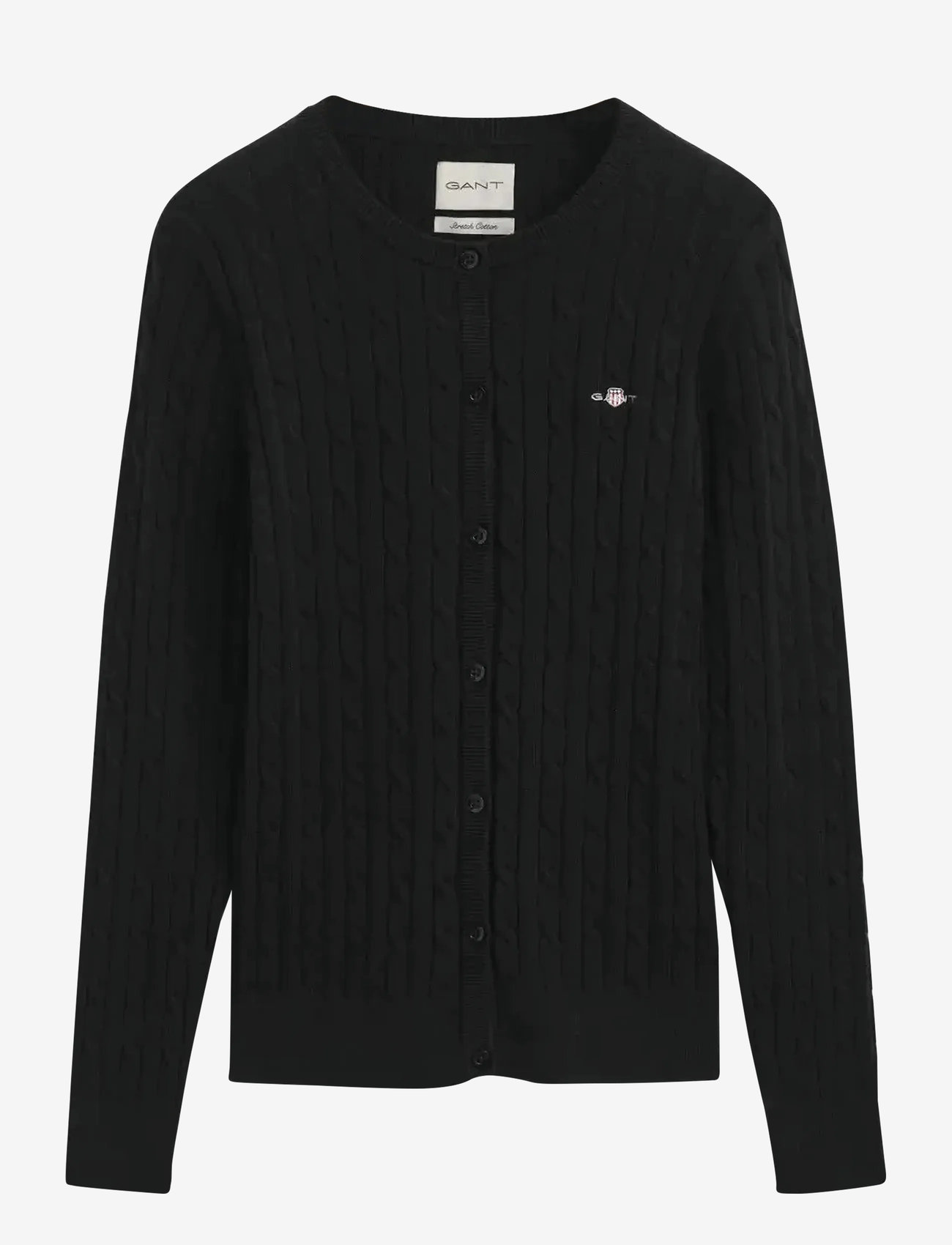 GANT Stretch Cotton Cable Cardigan (GCL4800103) Cardigans