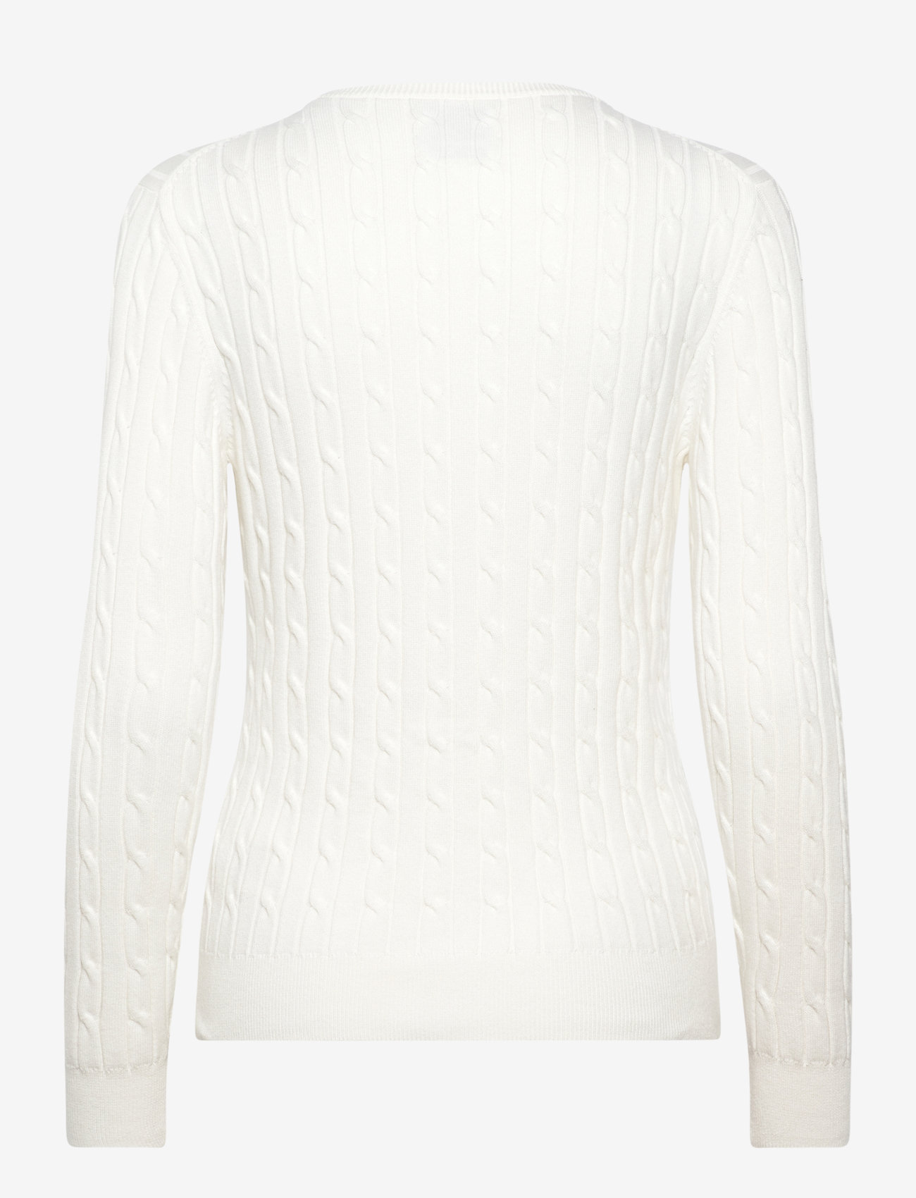 Gant - Stretch Cable Knit Cardigan - cardigans - eggshell - 2