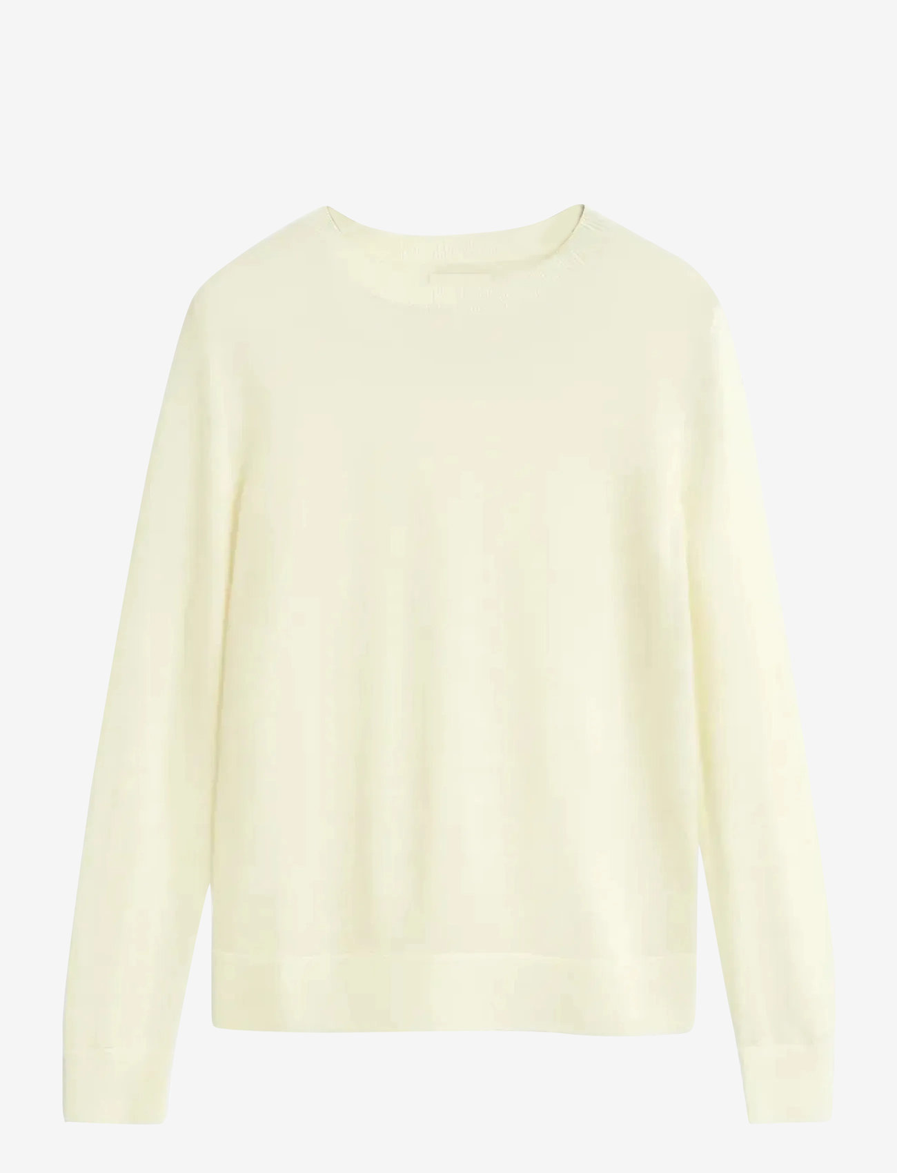 GANT - EXTRAFINE MERINO WOOL C-NECK - striktrøjer - cream - 1