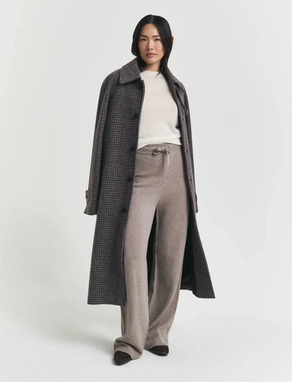 GANT - EXTRAFINE MERINO WOOL C-NECK - stickade tröjor - cream - 2