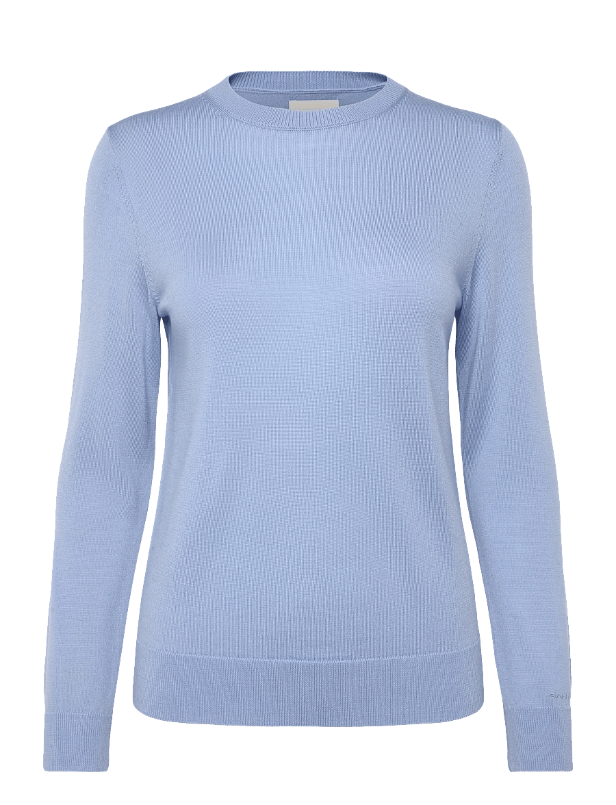 Gant - EXTRAFINE MERINO WOOL C-NECK - pullover - misty lavender - 1