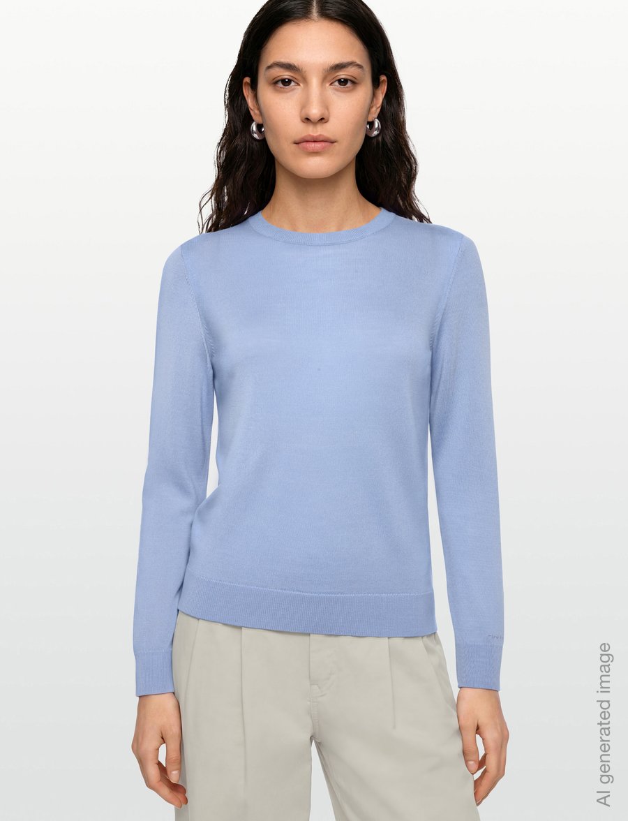 Gant - EXTRAFINE MERINO WOOL C-NECK - pullover - misty lavender - 3