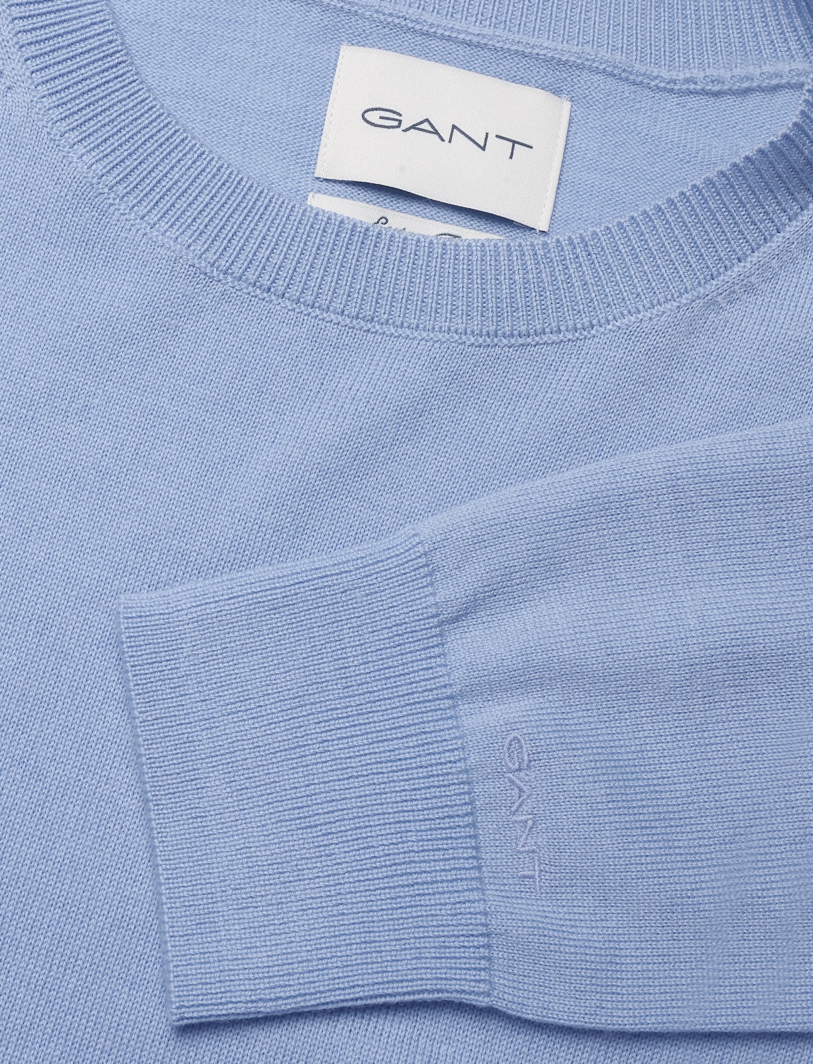Gant - EXTRAFINE MERINO WOOL C-NECK - pullover - misty lavender - 5