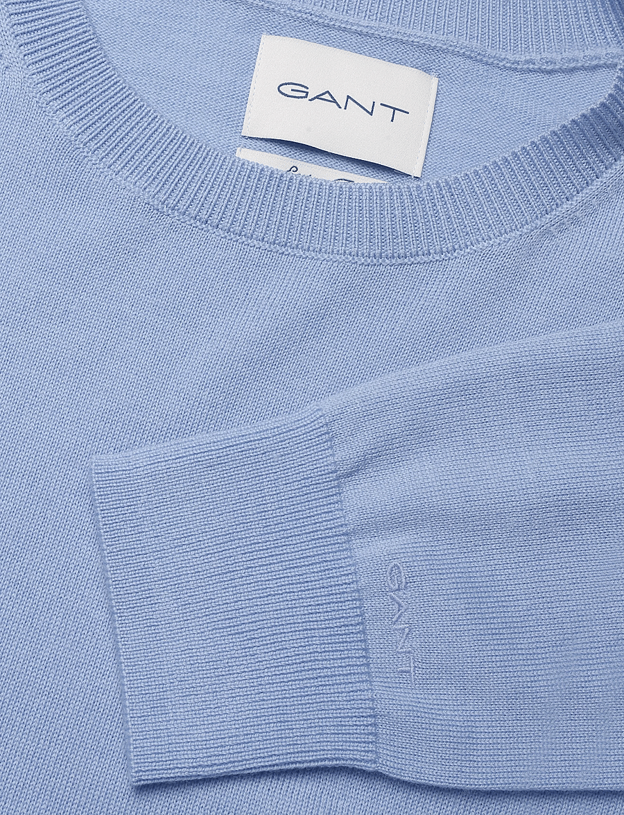 Gant - EXTRAFINE MERINO WOOL C-NECK - pullover - misty lavender - 5