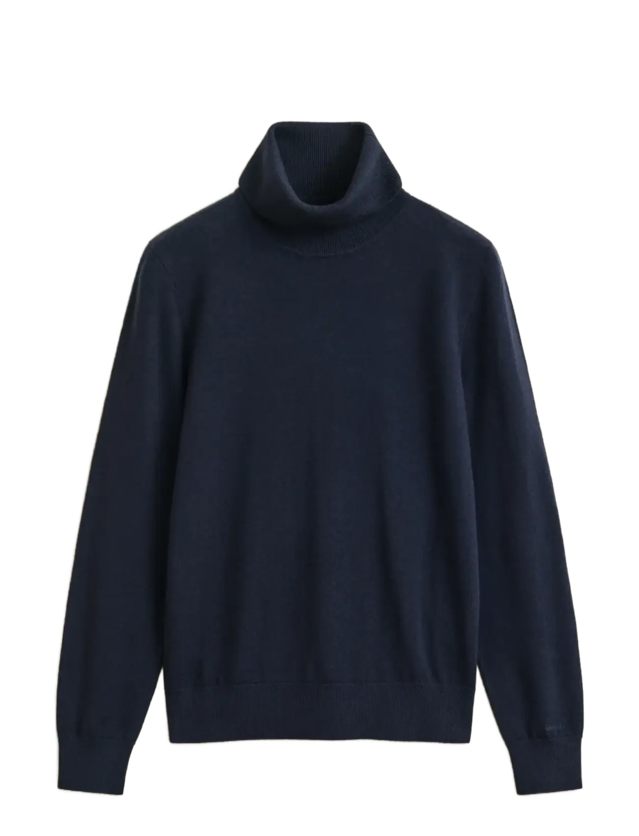 Gant EXTRAFINE MERINO WOOL TURTLENECK - Golfai - EVENING BLUE / navy
