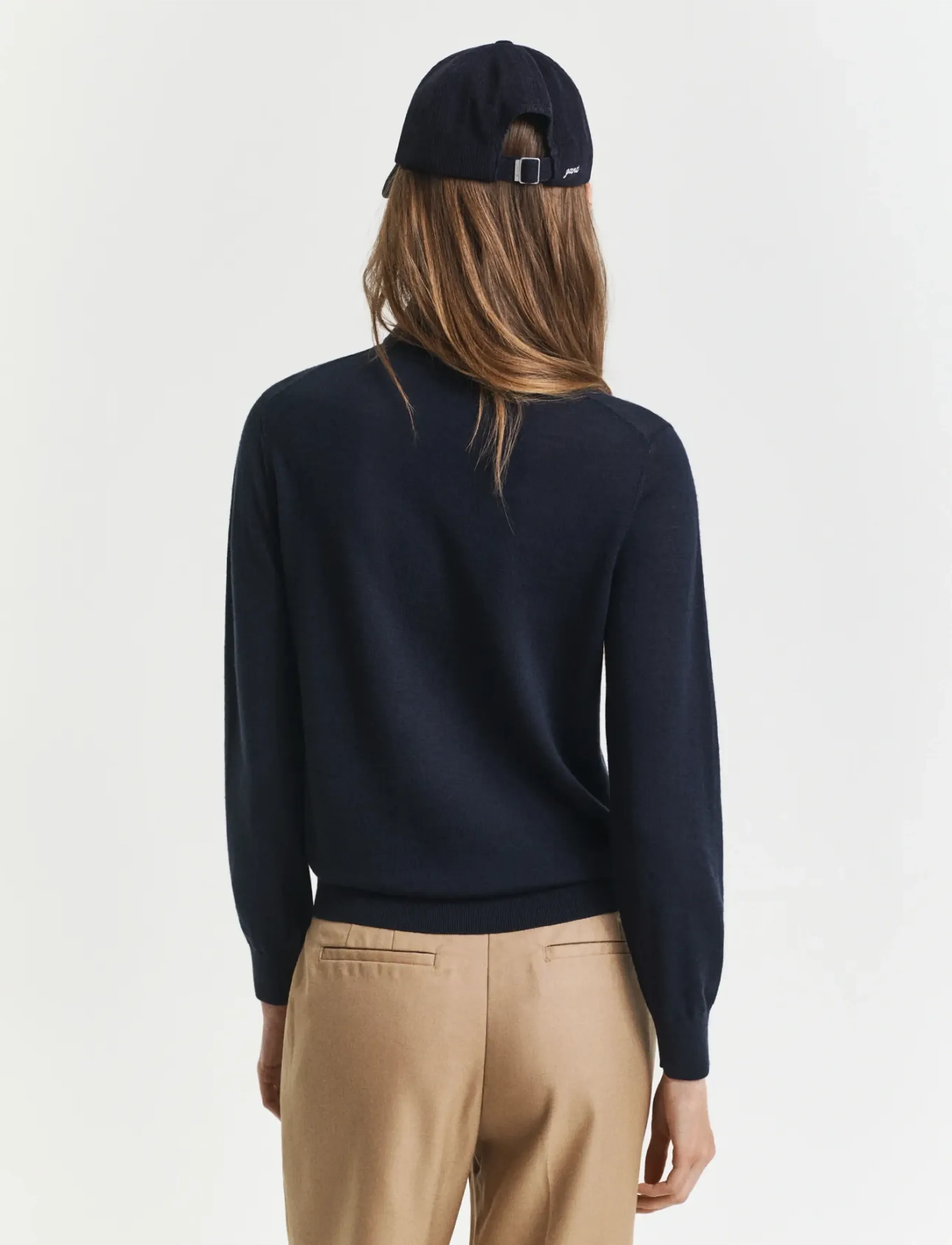 Gant - EXTRAFINE MERINO WOOL TURTLENECK - rullekraver - evening blue - 2