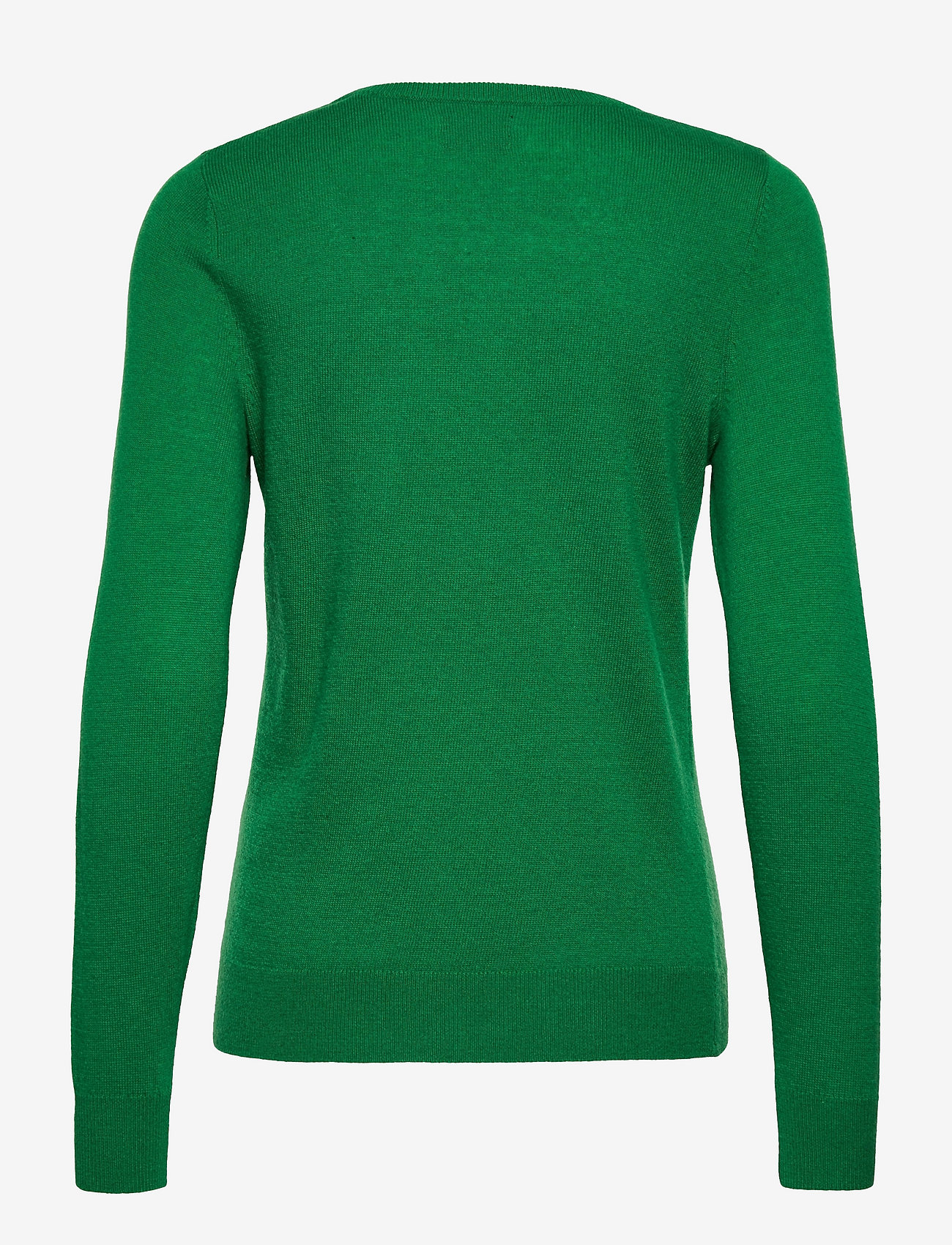 GANT - MD. EXTRAFINE LAMBSWOOL V-NECK - lavish green - 1