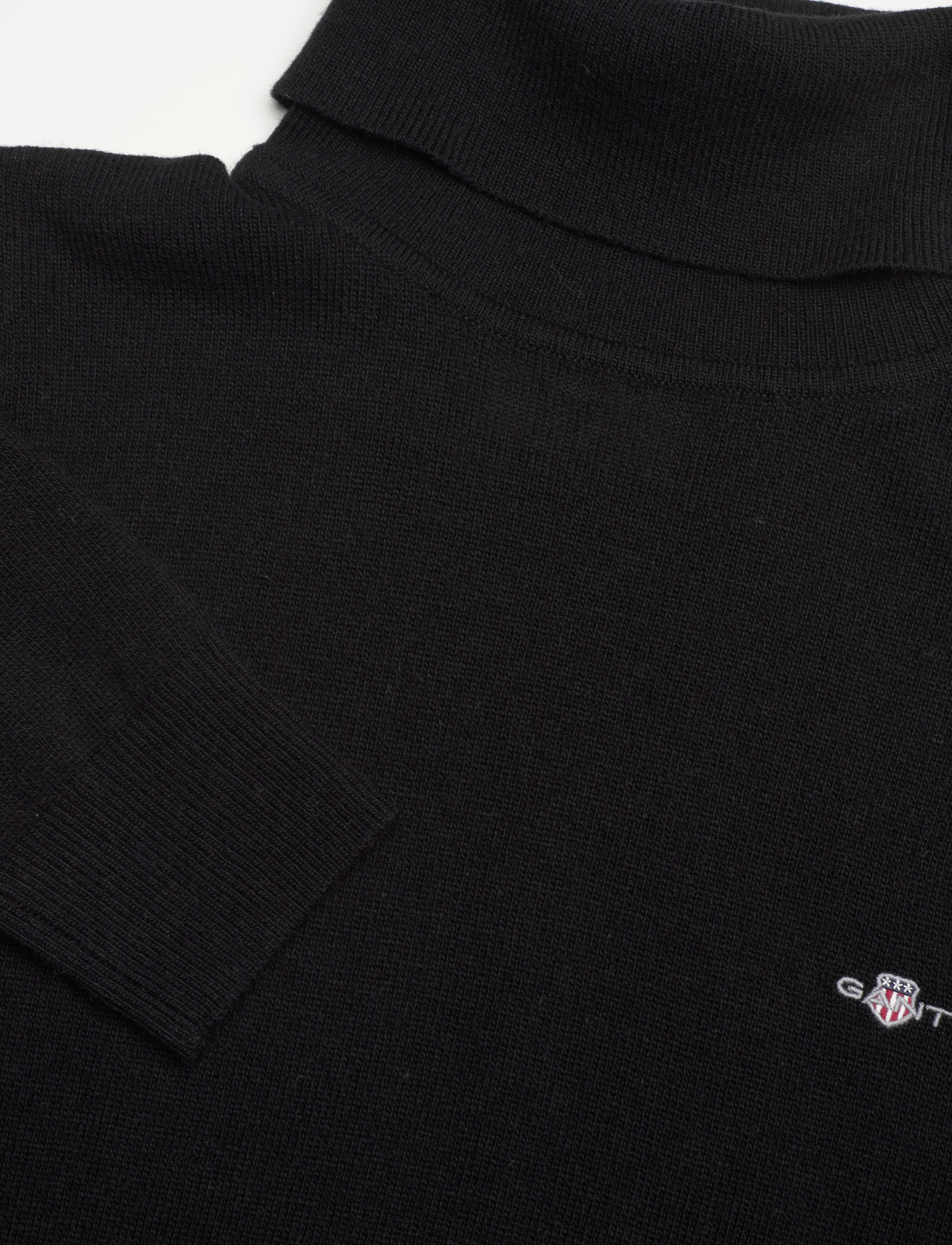 GANT - EXTRAFINE ROLLNECK - black - 2