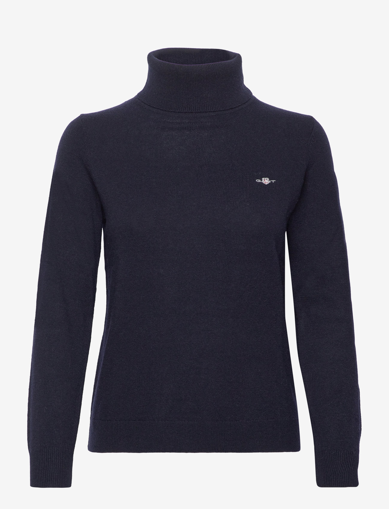 GANT - EXTRAFINE ROLLNECK - evening blue - 0