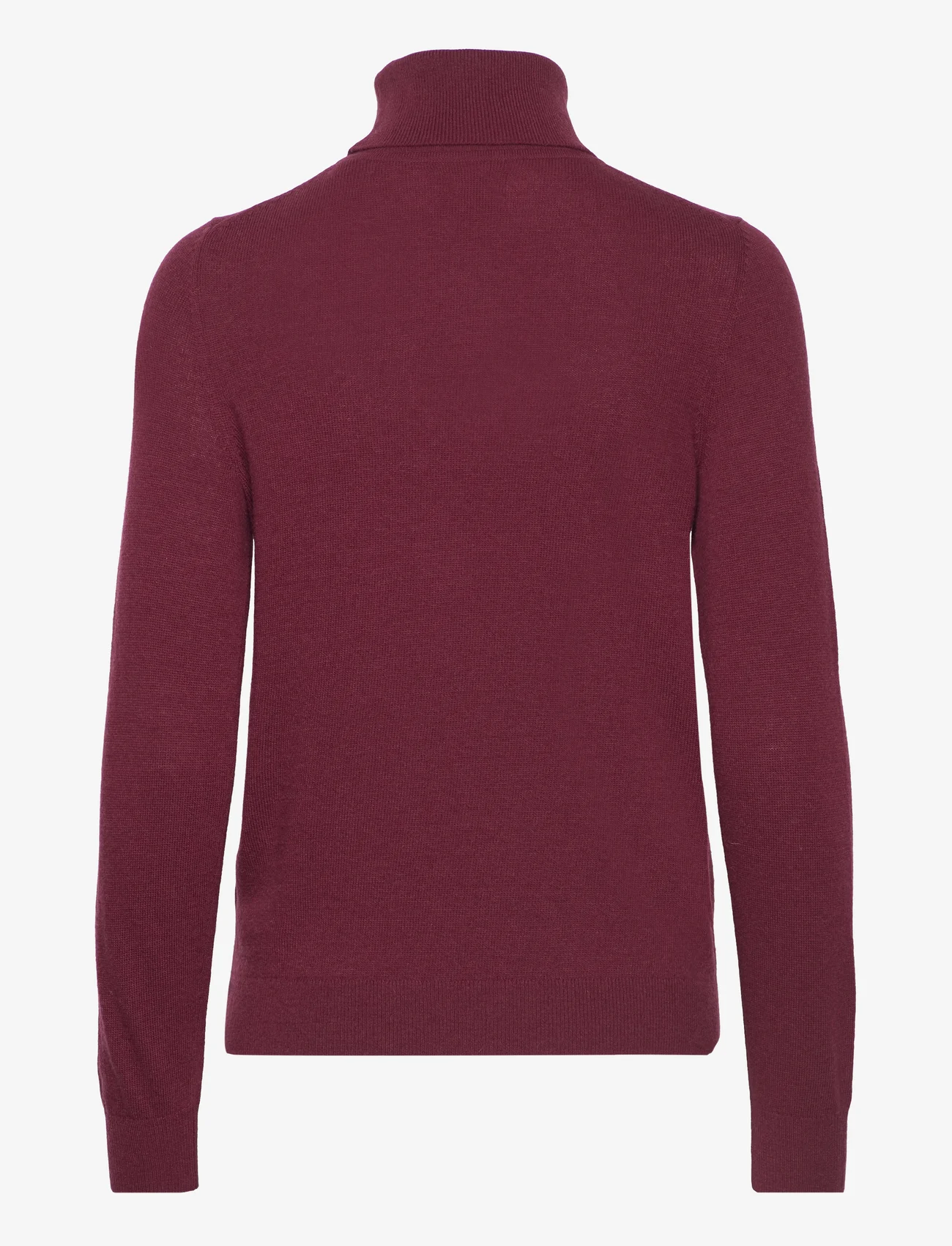 GANT - EXTRAFINE ROLLNECK - poolopaidat - plumped red - 1