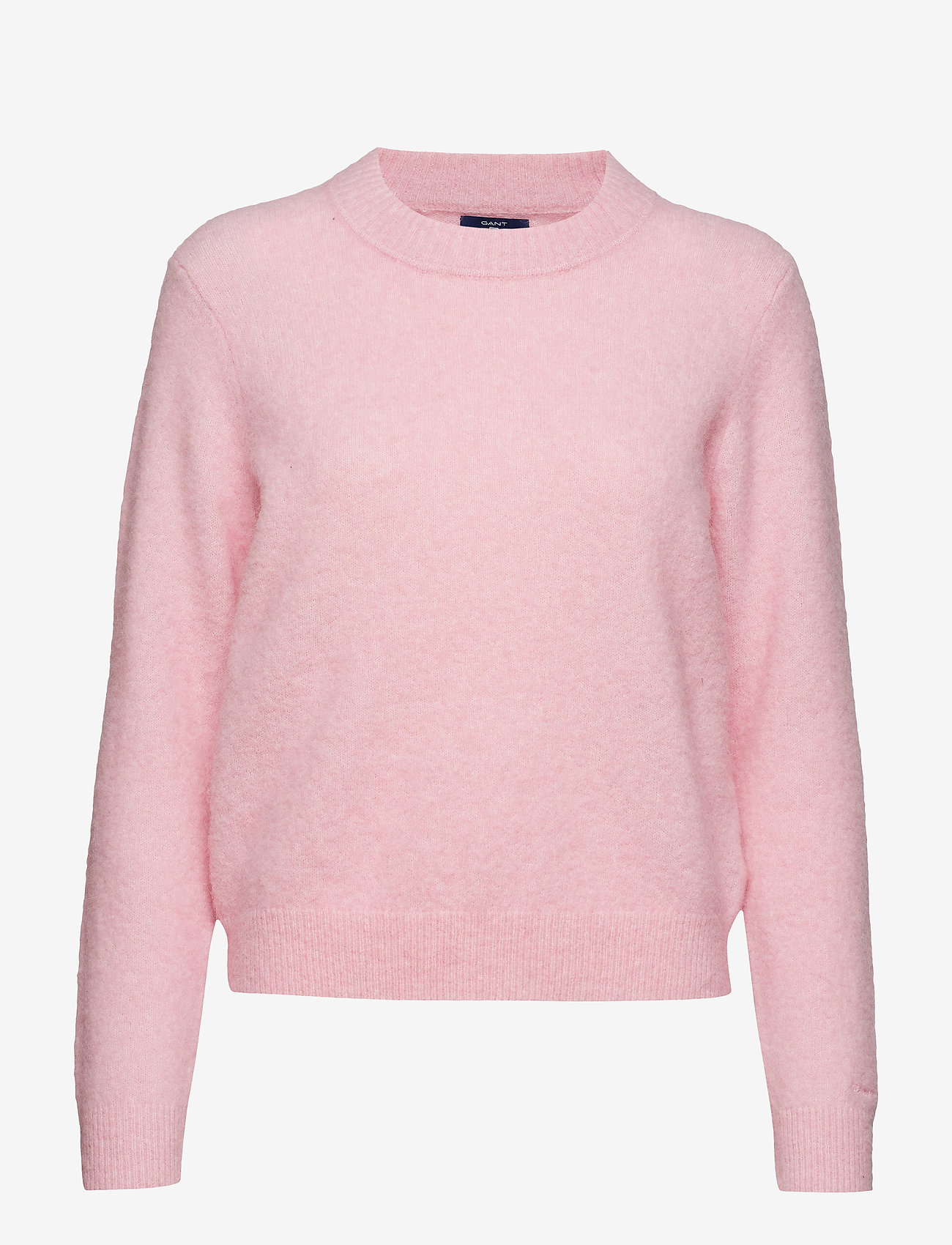GANT - O1. WOOLEN HAIRY CREW - california pink - 0