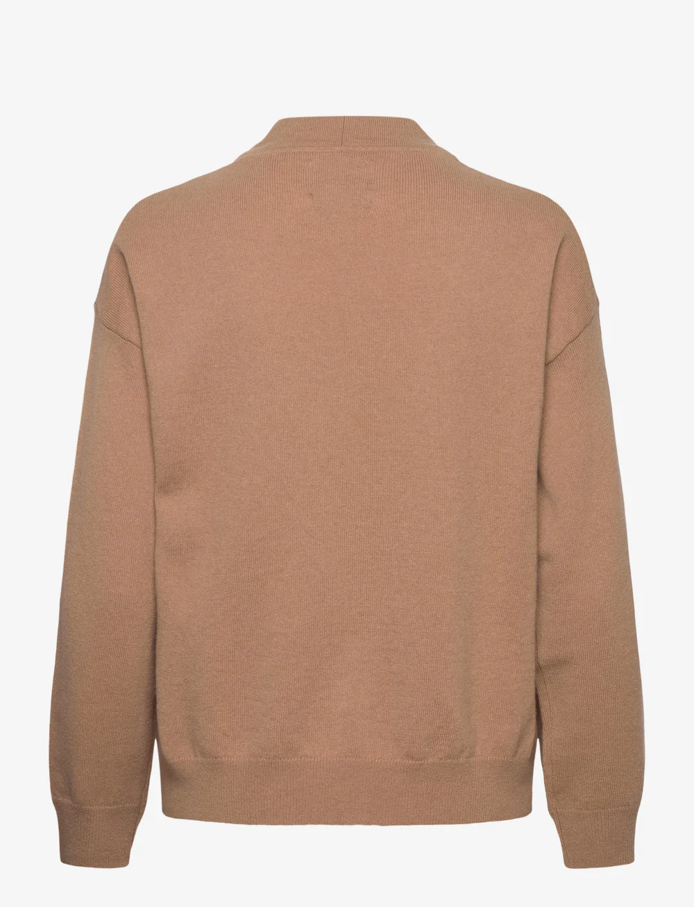 GANT - SUPERFINE LAMBSWOOL CARDIGAN - cardigans - caramel beige - 2