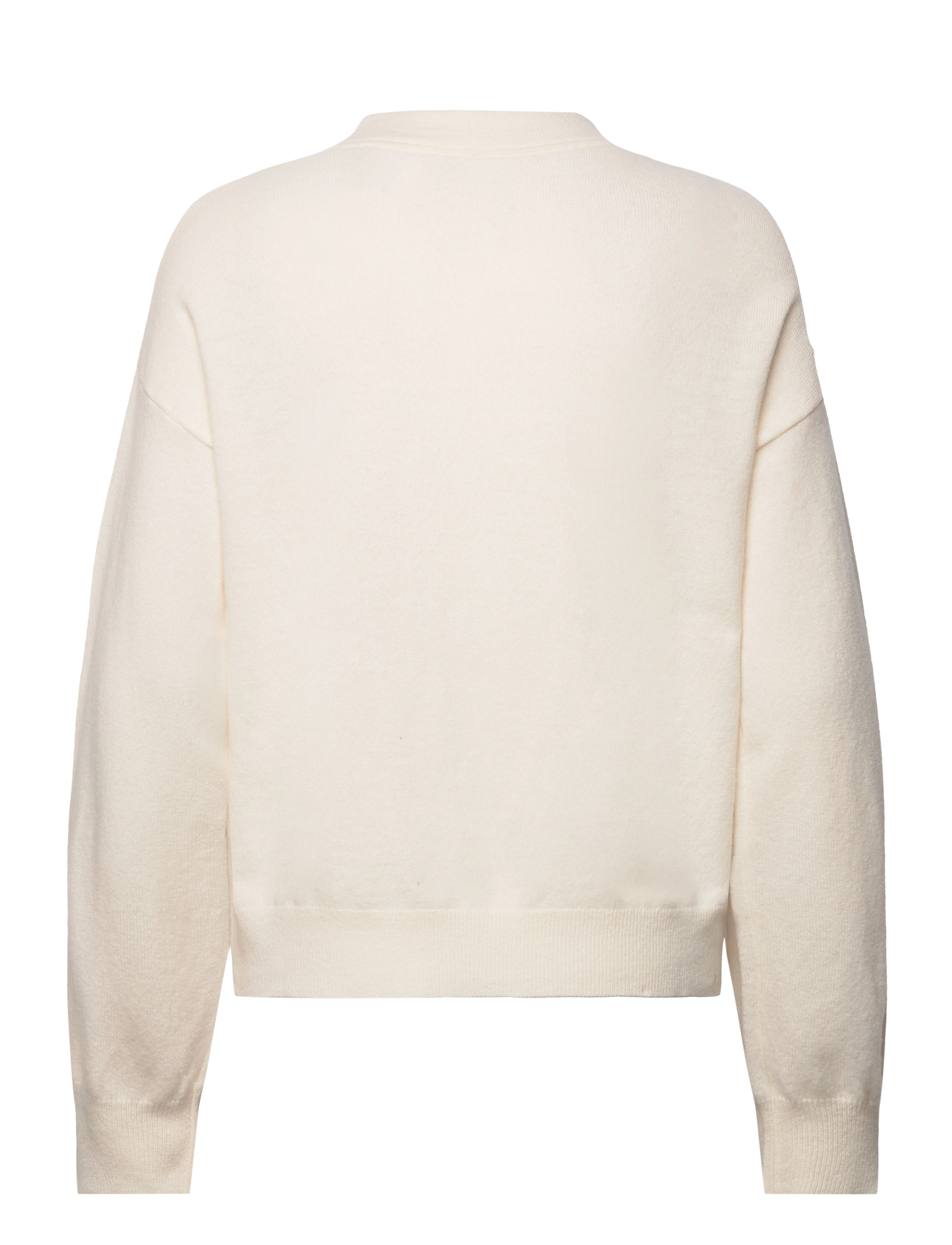 Gant - SUPERFINE LAMBSWOOL CARDIGAN - kardiganid - cream - 1