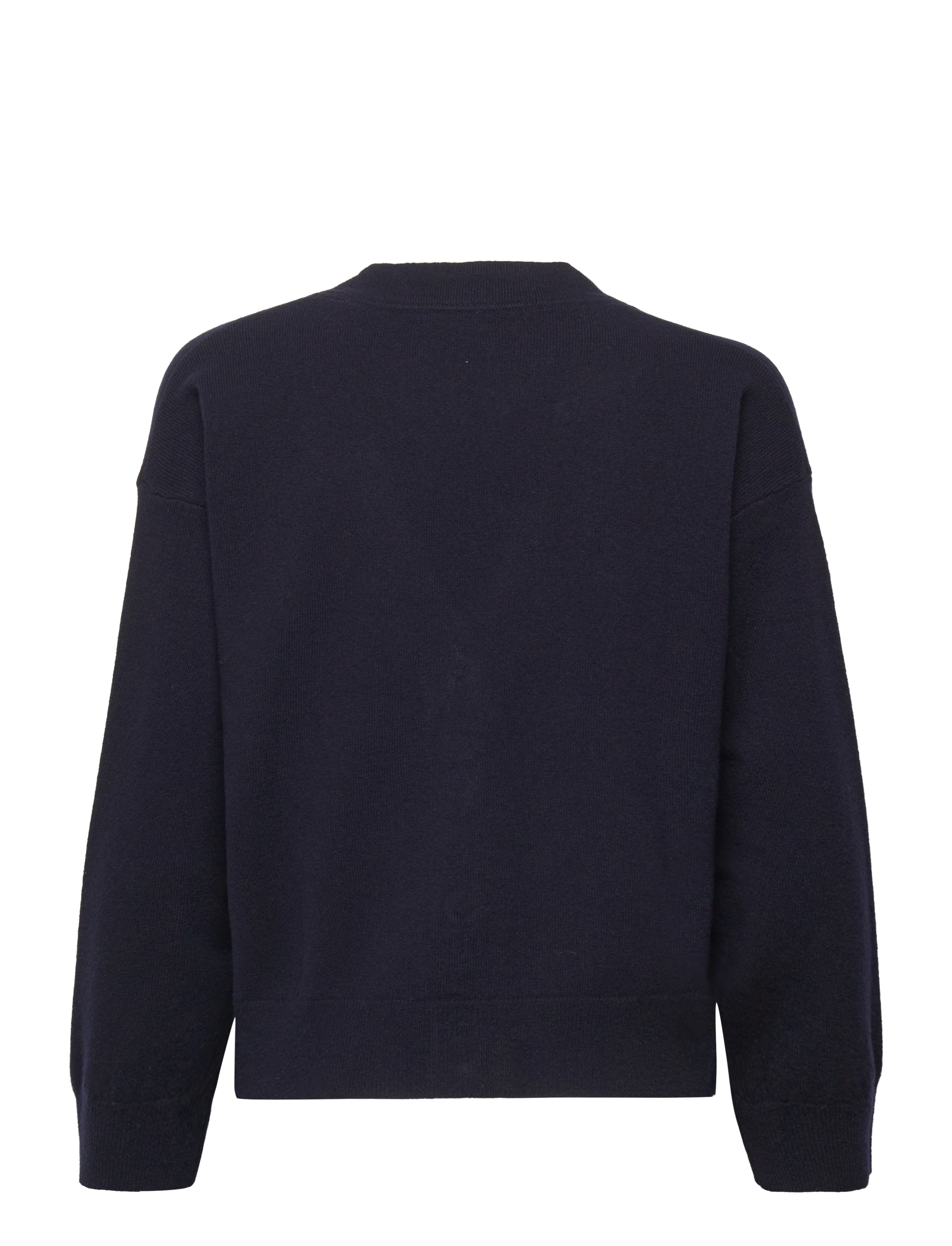 Gant - SUPERFINE LAMBSWOOL CARDIGAN - cardigans - evening blue - 2