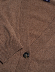 GANT - SUPERFINE LAMBSWOOL CARDIGAN - cardigans - mole brown - 2