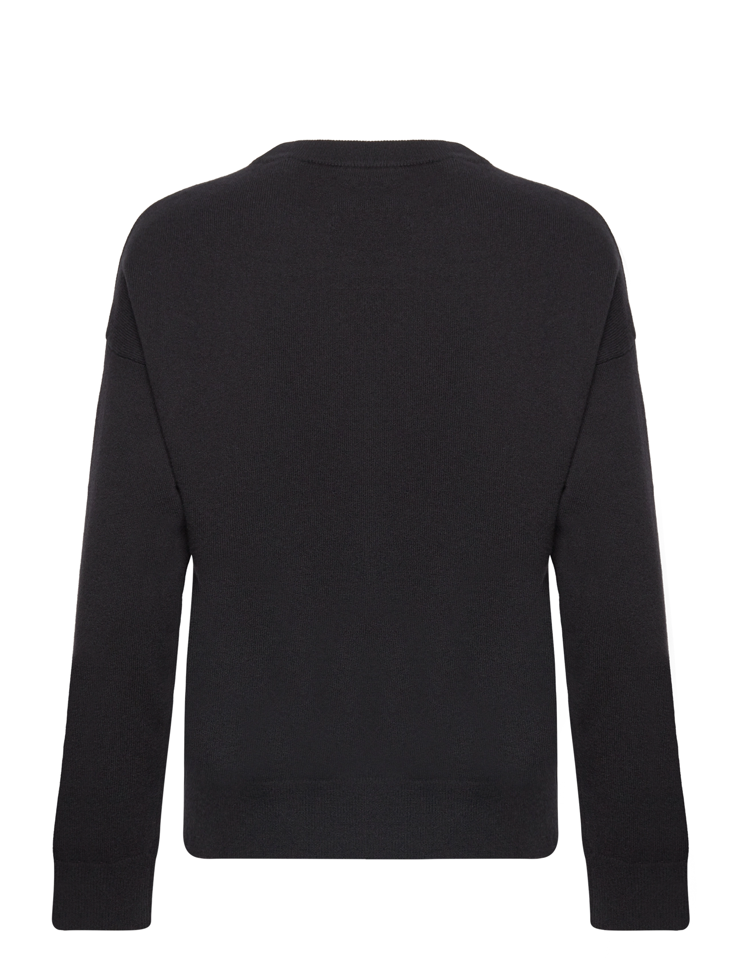 Gant - SUPERFINE LAMBSWOOL C-NECK - trøjer - black - 1