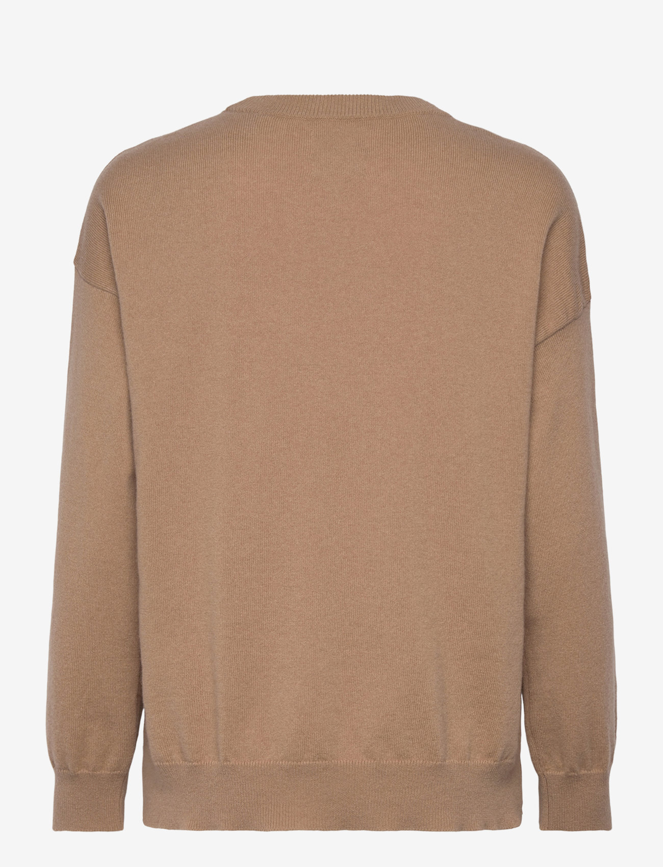 GANT - SUPERFINE LAMBSWOOL C-NECK - striktrøjer - caramel beige - 2